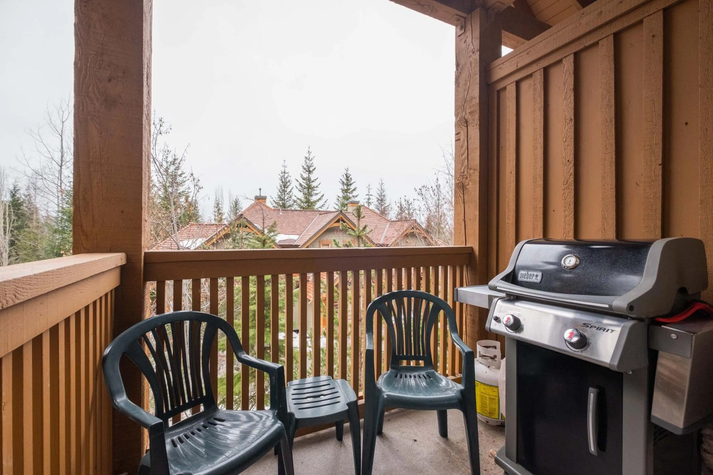 Patio in Mountain Star by Outpost Whistler
