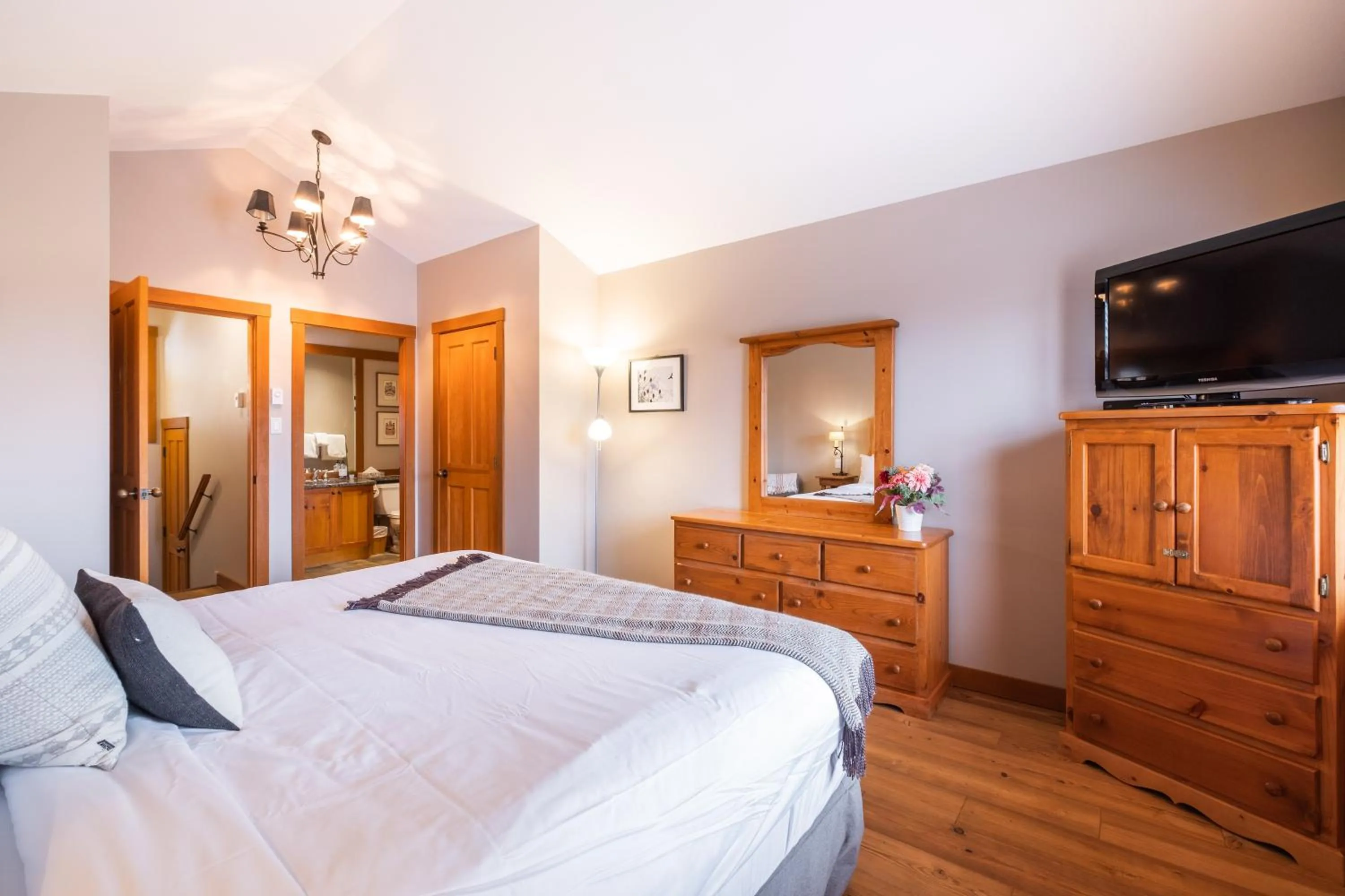 Bed in Mountain Star by Outpost Whistler