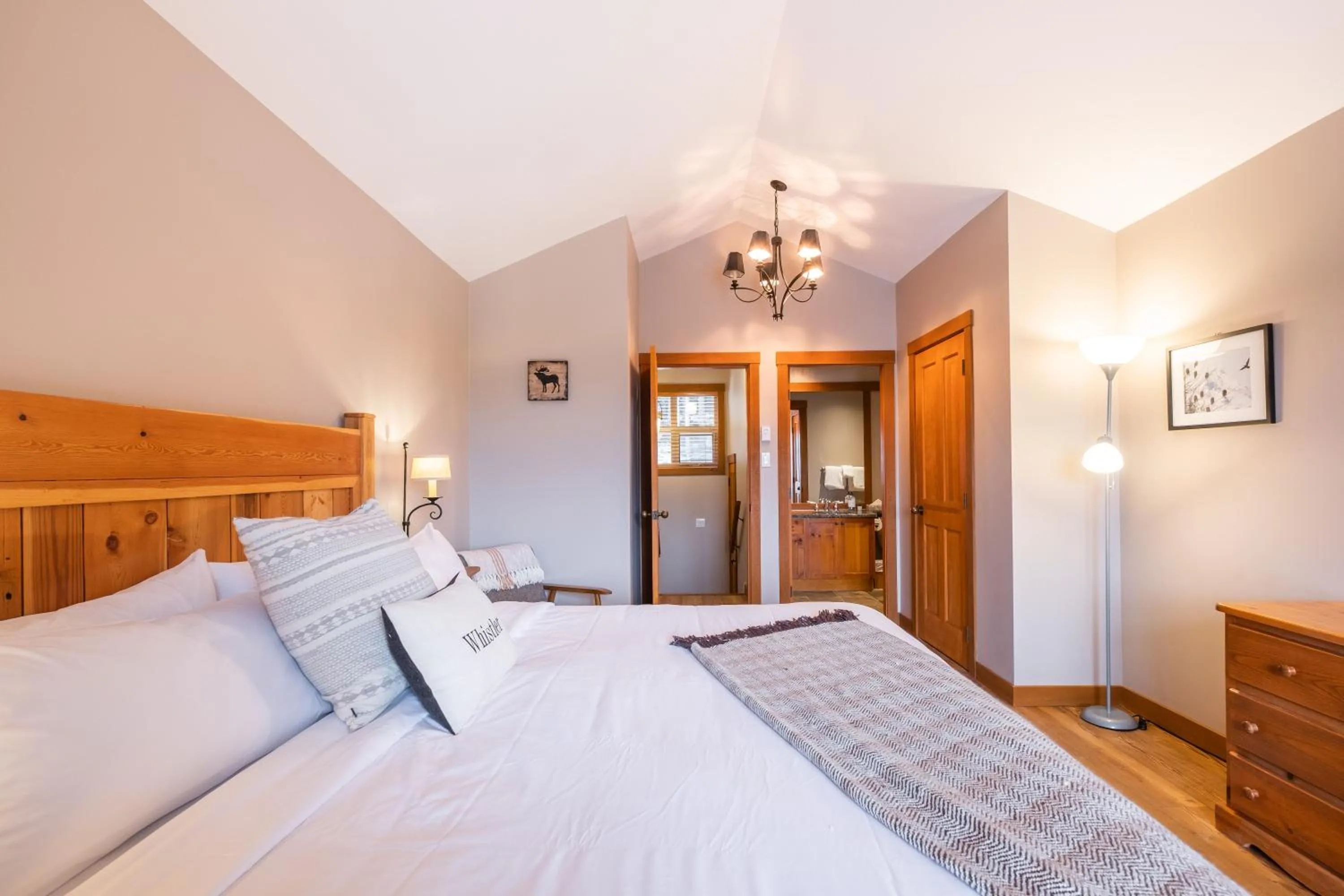 Bed in Mountain Star by Outpost Whistler