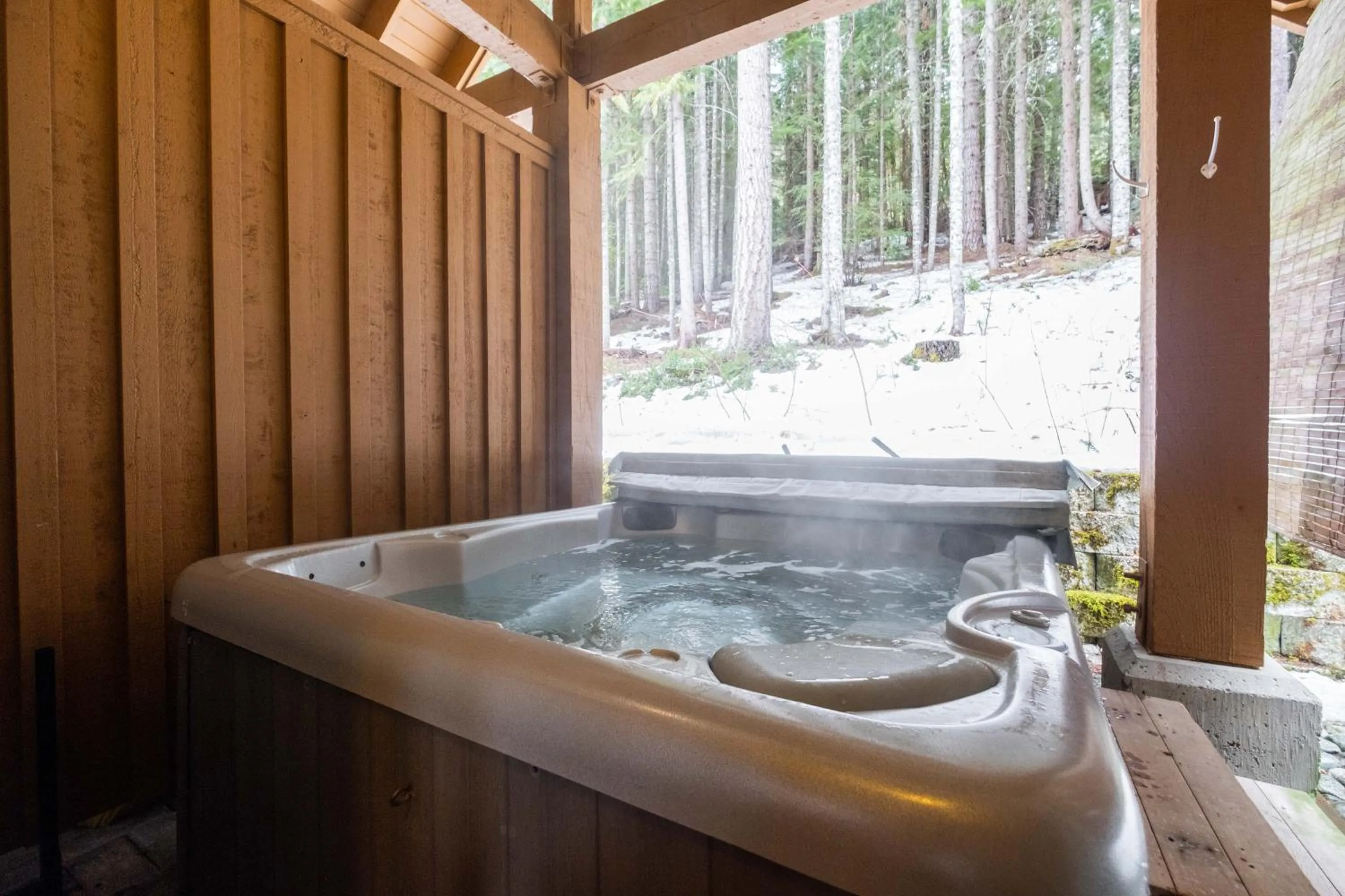 Hot Tub in Mountain Star by Outpost Whistler