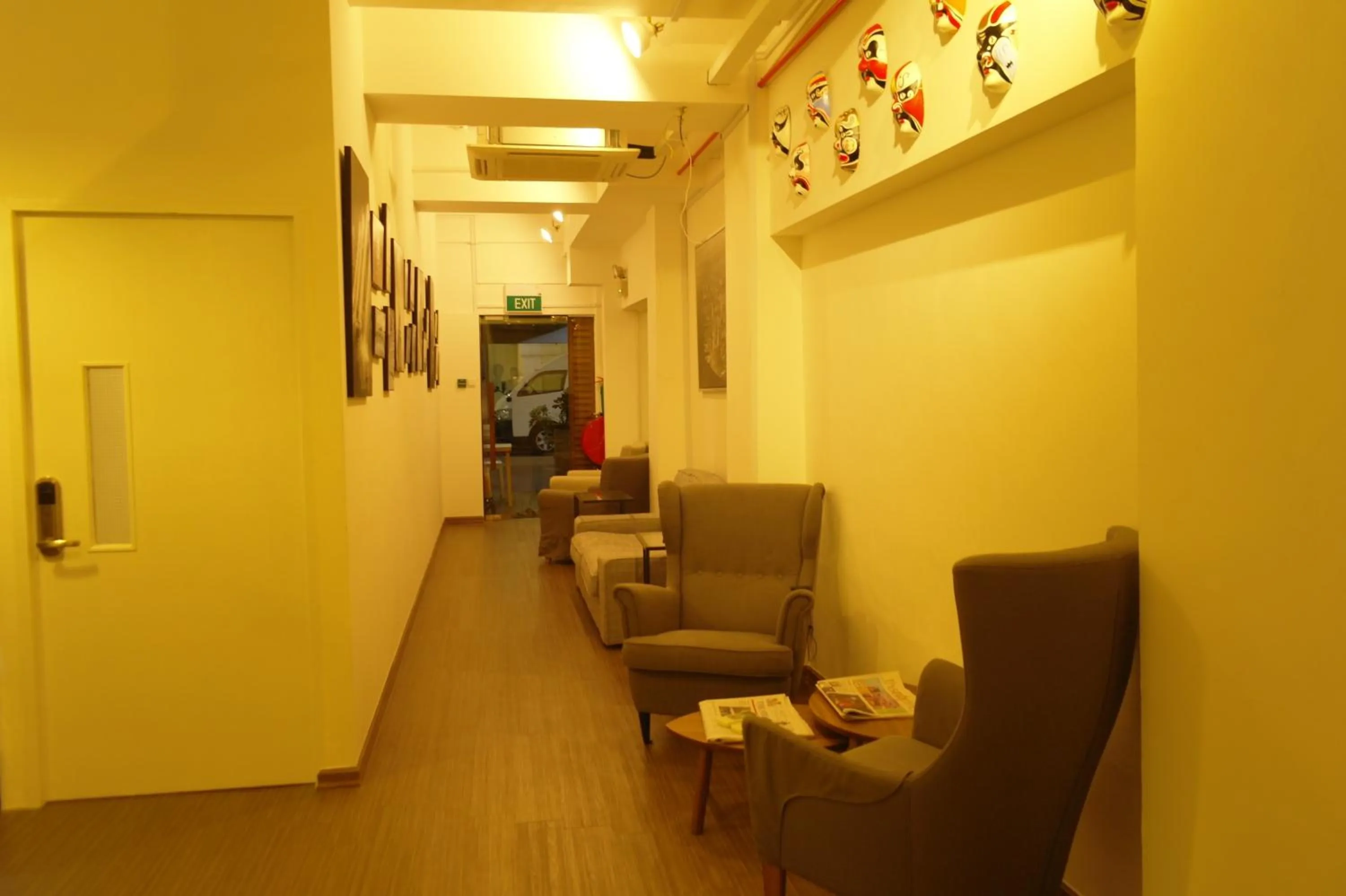 Lobby or reception in Chic Capsule Otel