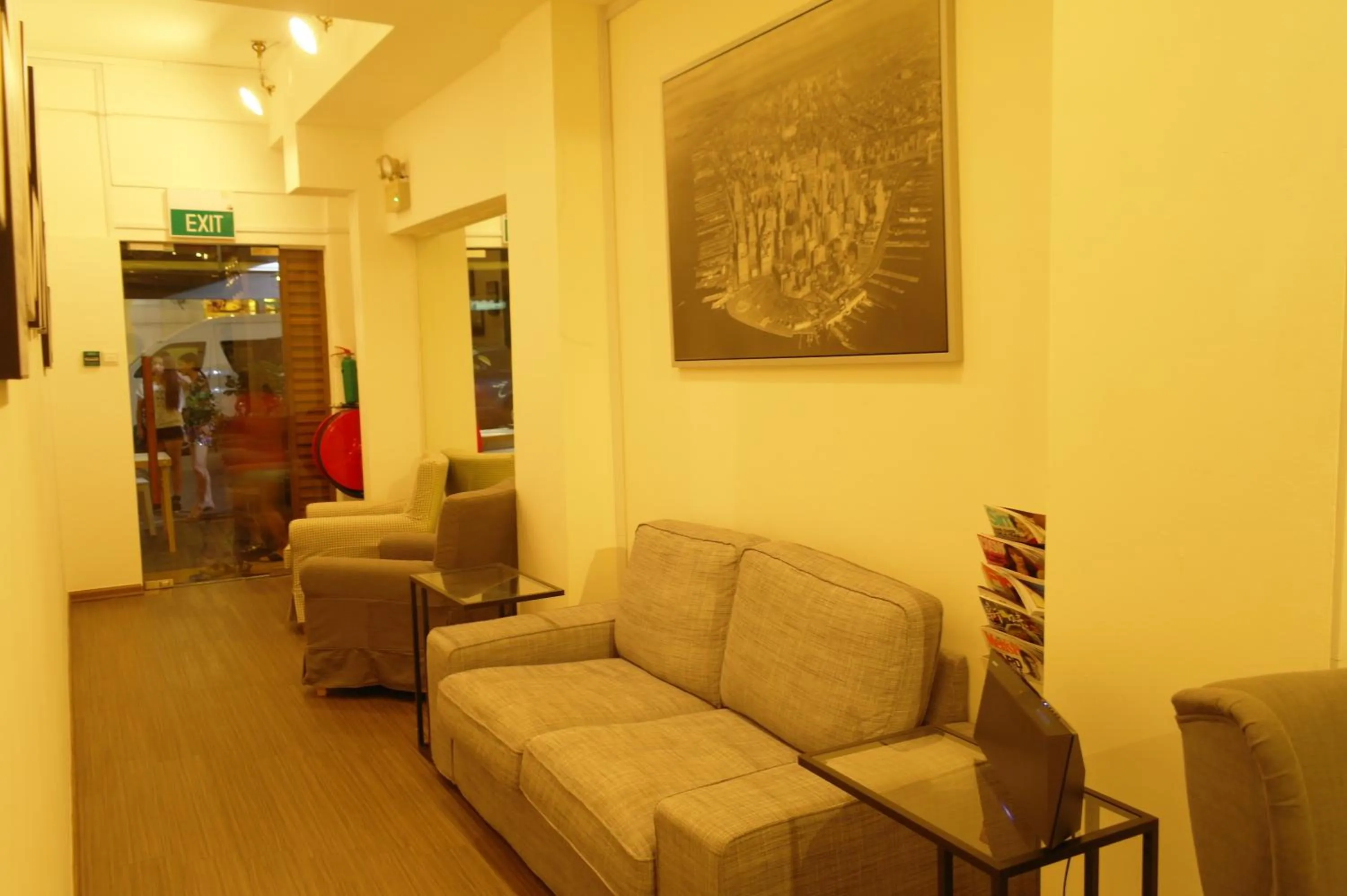 Lobby or reception in Chic Capsule Otel