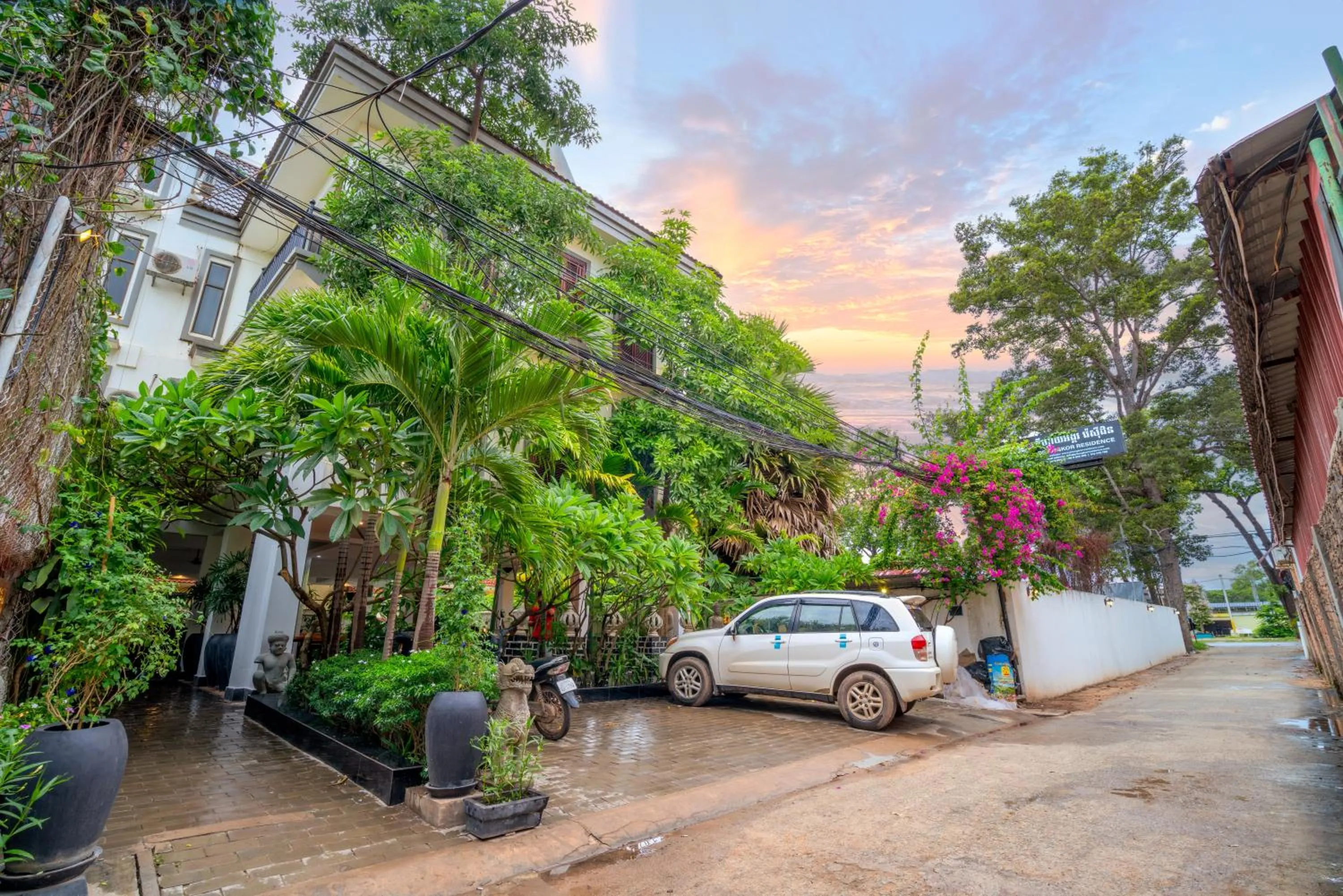 Parking in P5 Angkor Residence