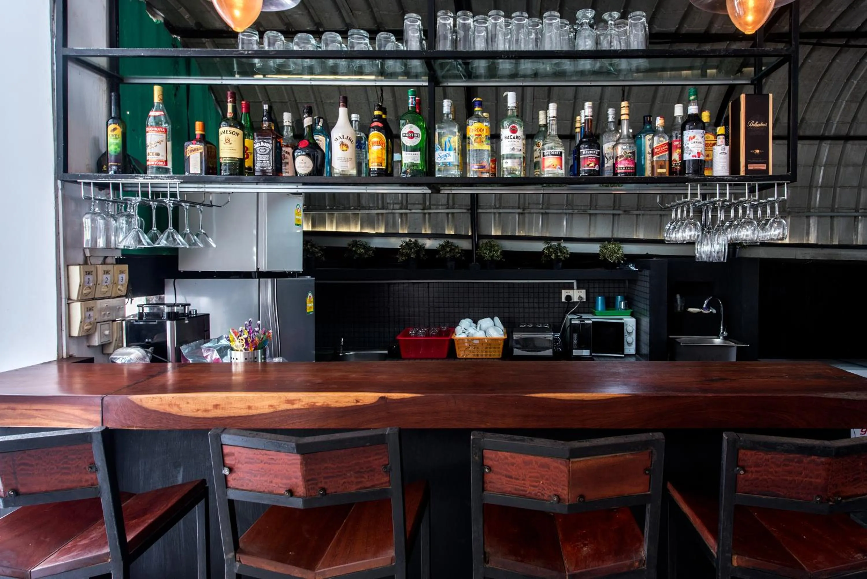 Lounge or bar in P5 Angkor Residence