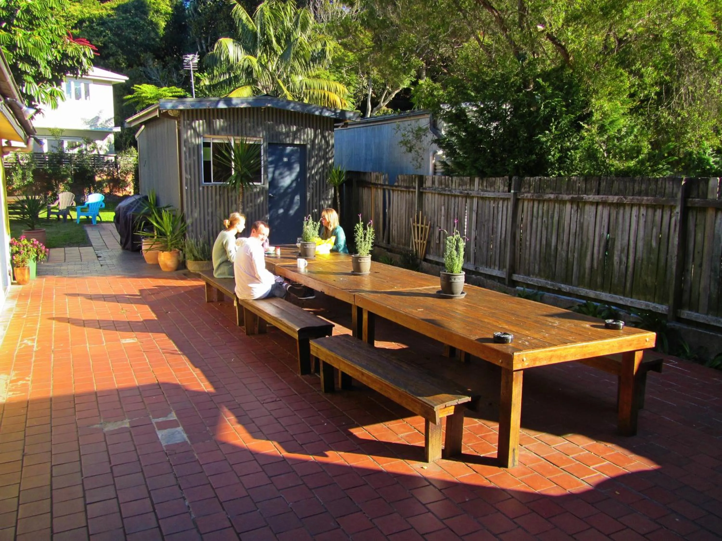 BBQ facilities in Manly Bunkhouse