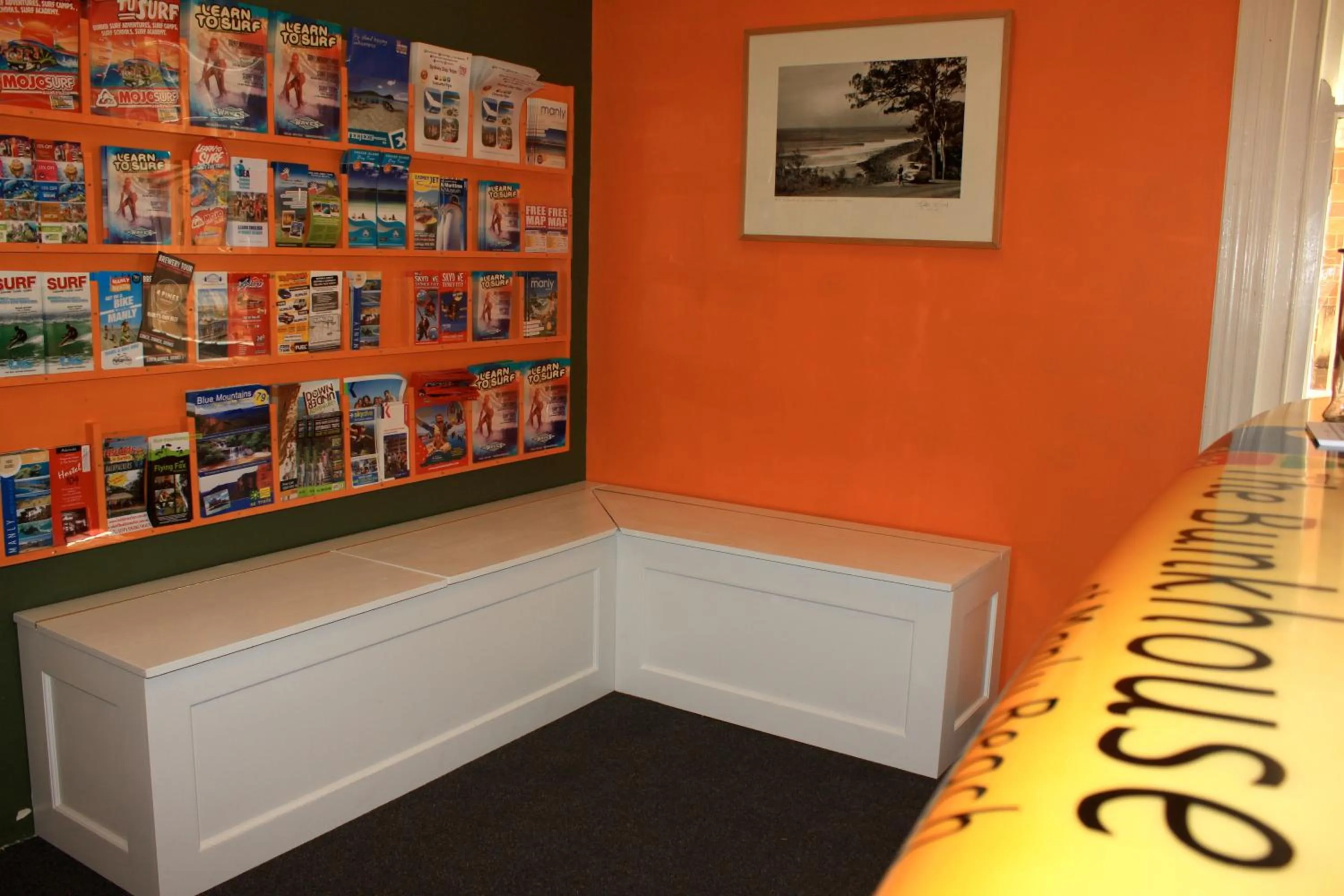 Lobby or reception in Manly Bunkhouse