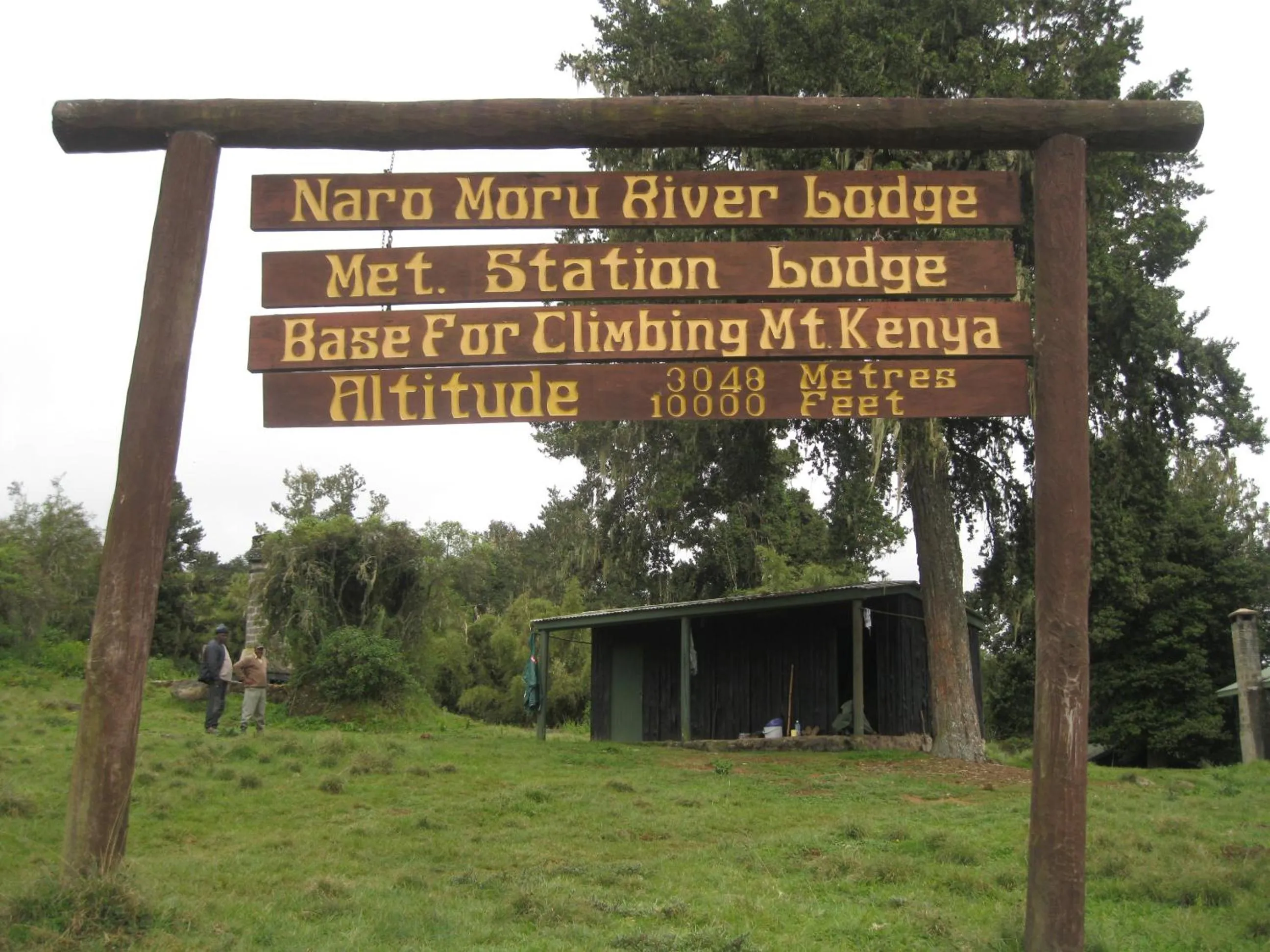 Certificate/Award in Naro Moru River Lodge