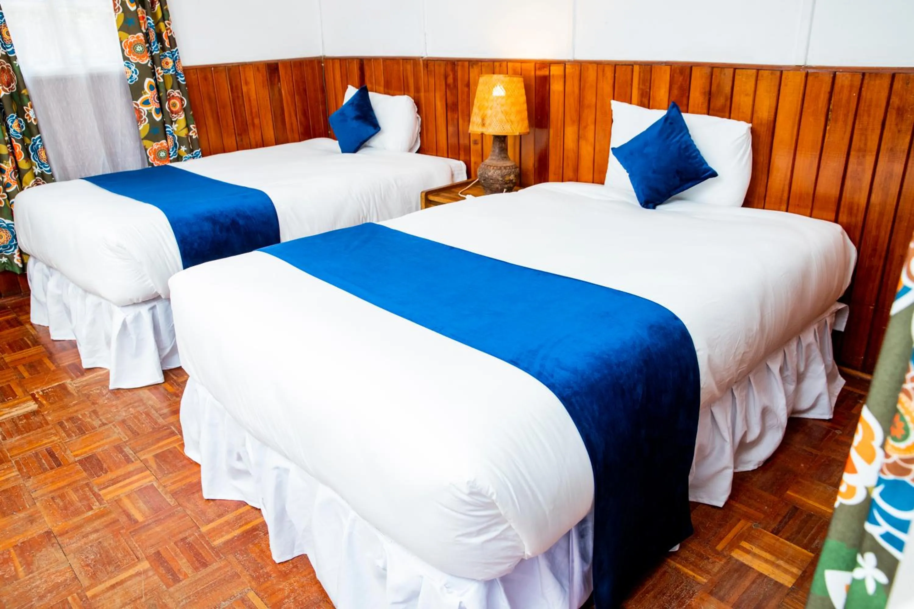 Photo of the whole room, Bed in Naro Moru River Lodge