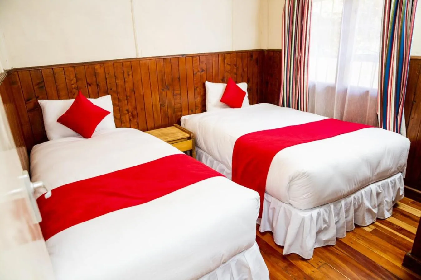Property building, Bed in Naro Moru River Lodge