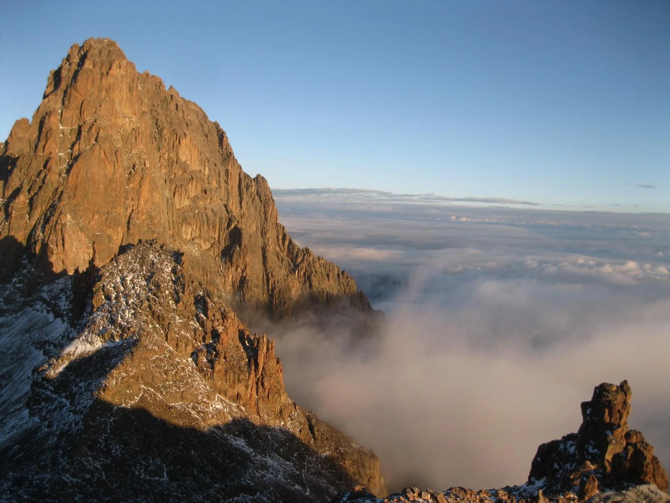 Natural landscape in Naro Moru River Lodge