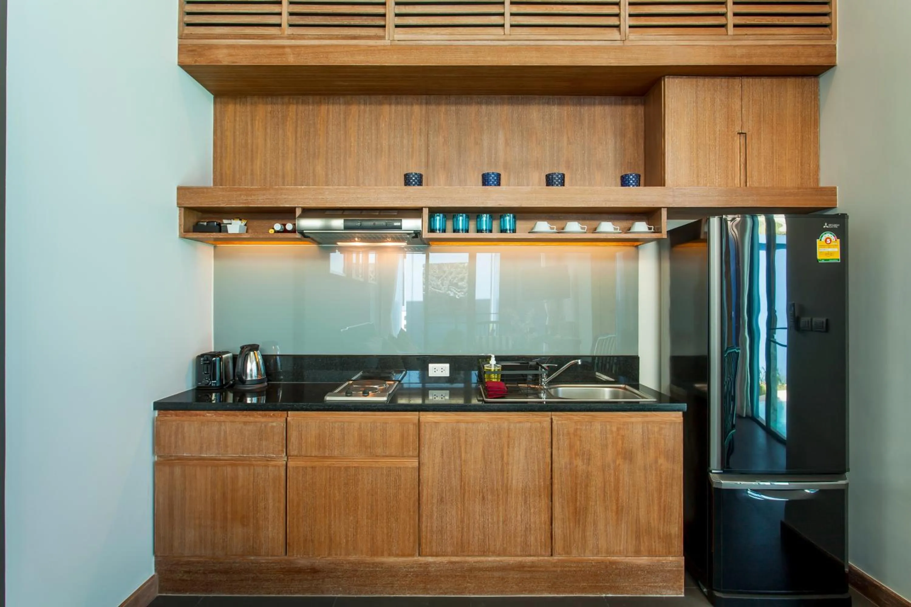 Kitchen or kitchenette in Wings Phuket Villa by Two Villas HOLIDAY