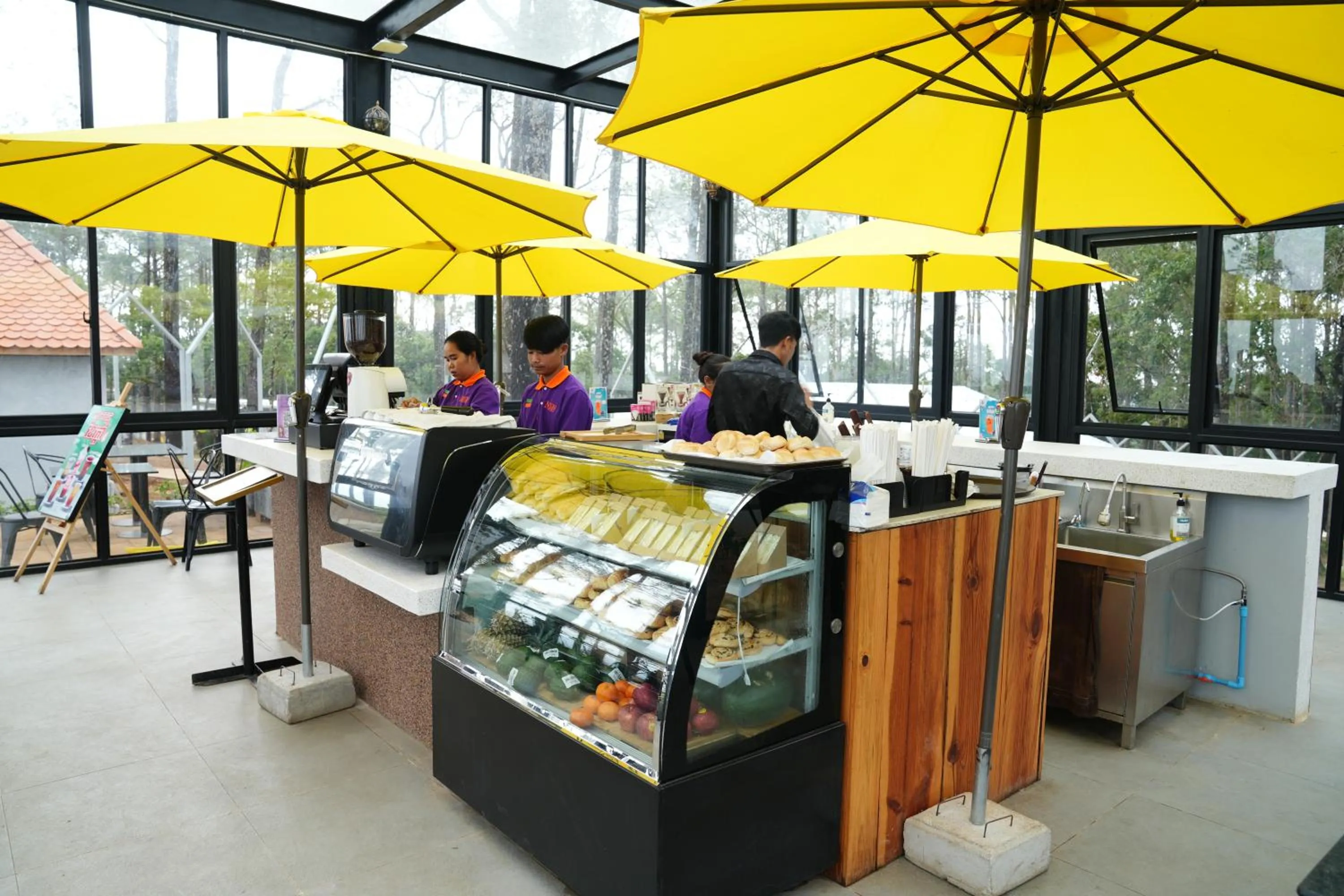 Shopping Area in Romdoul Kirirom Resort by EHM