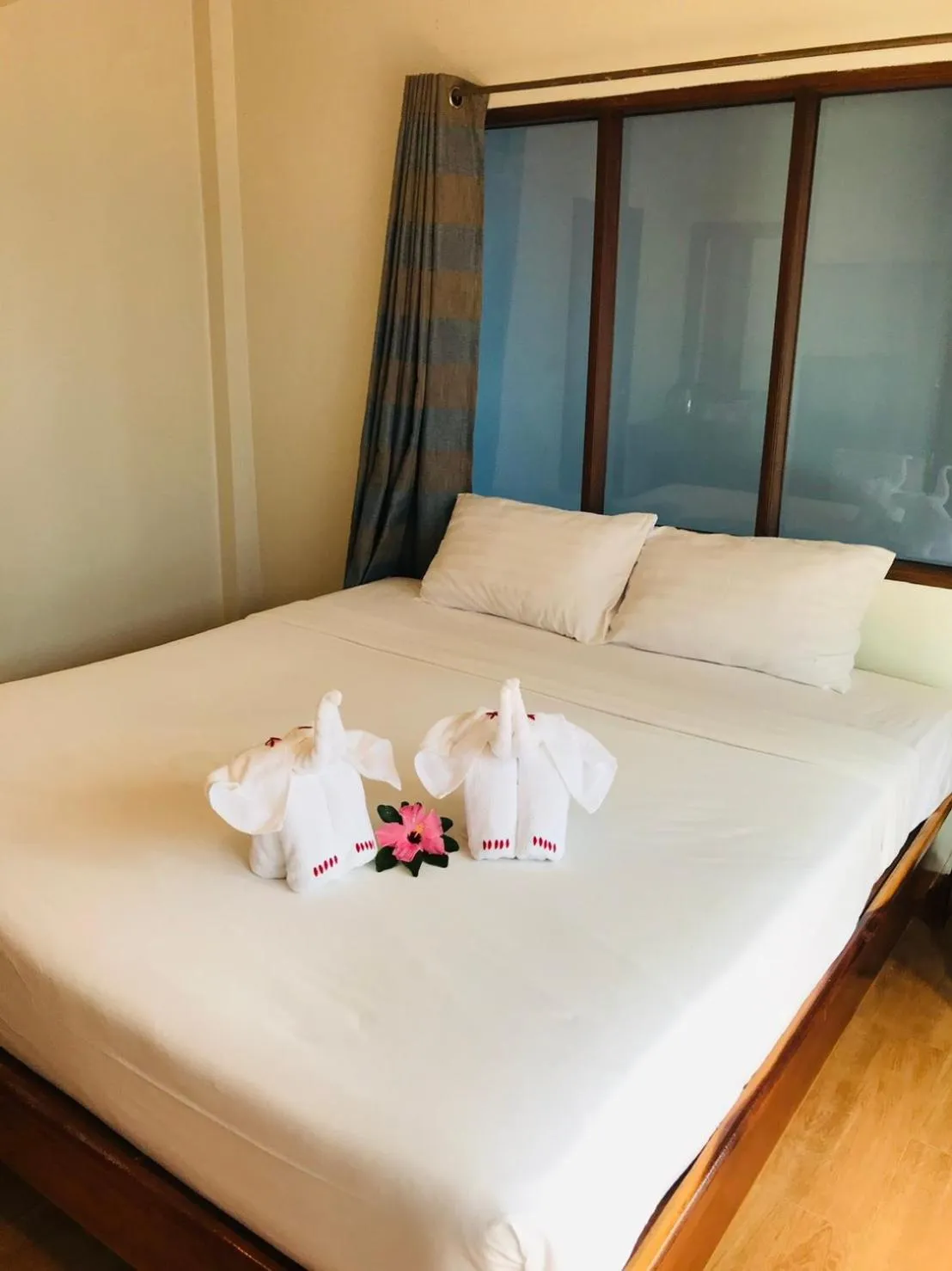 Bed in Sangaroon Bungalow