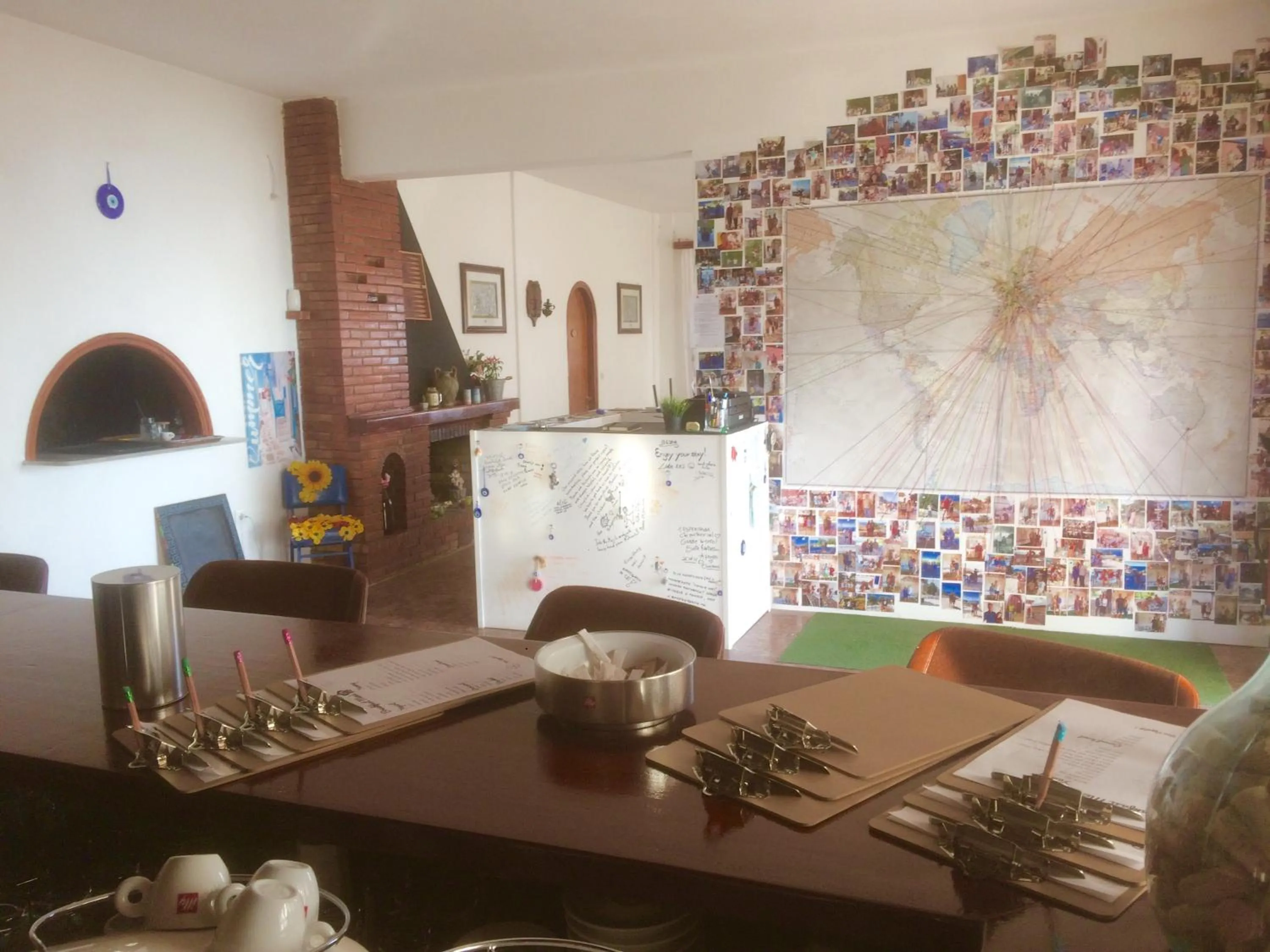 Living room in Thomas Art Hotel