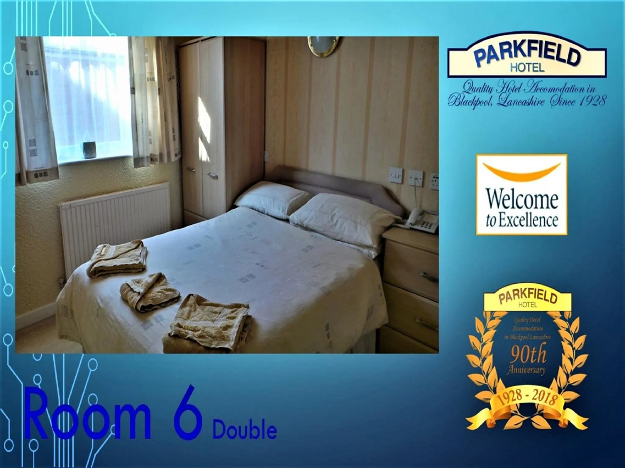 Food and drinks, Bed in Parkfield Hotel