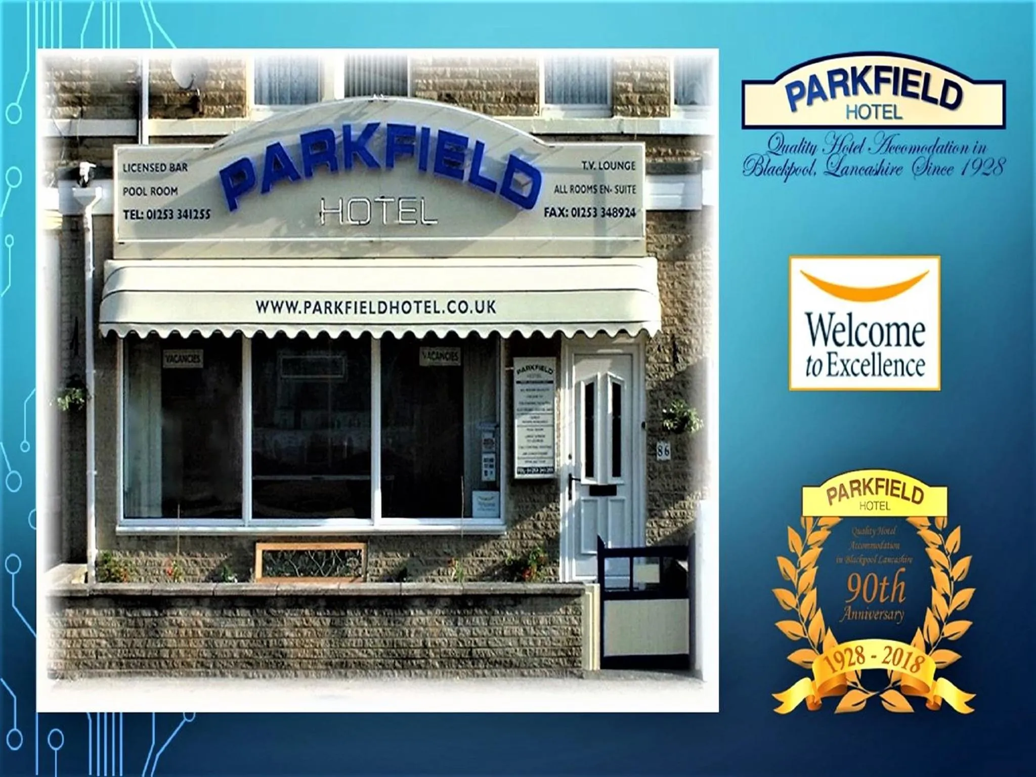Property logo or sign in Parkfield Hotel