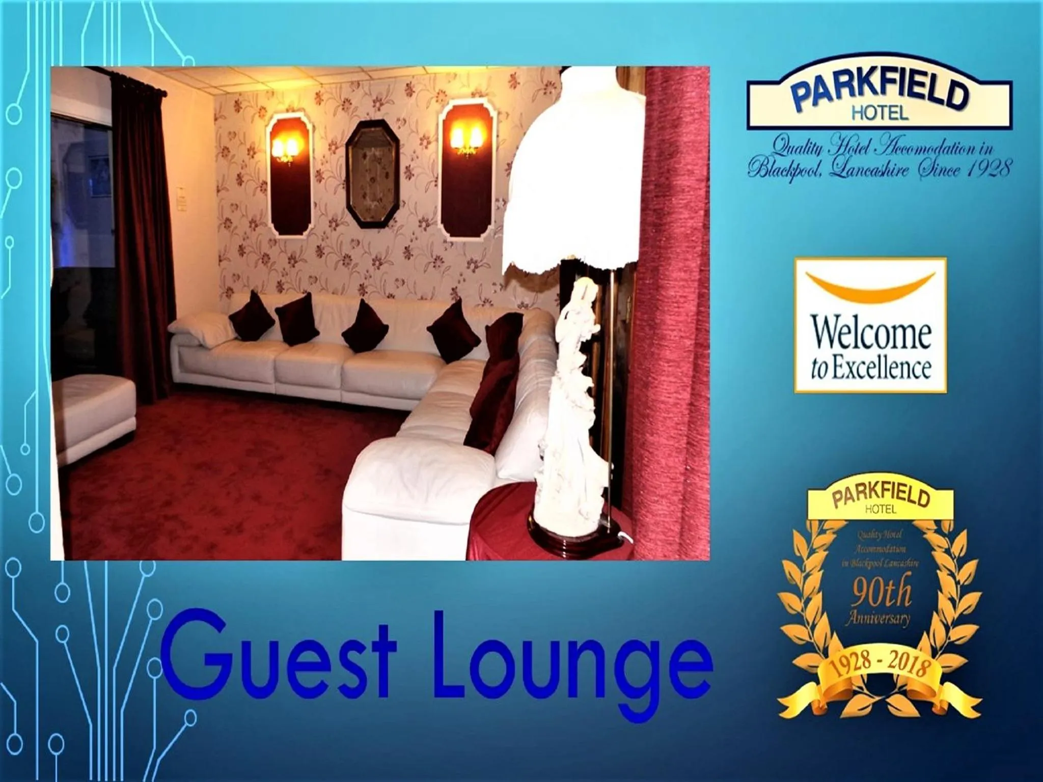 Seating area in Parkfield Hotel