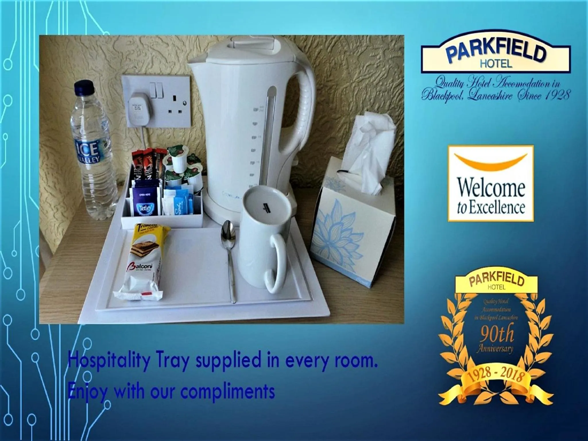 Non alcoholic drinks in Parkfield Hotel