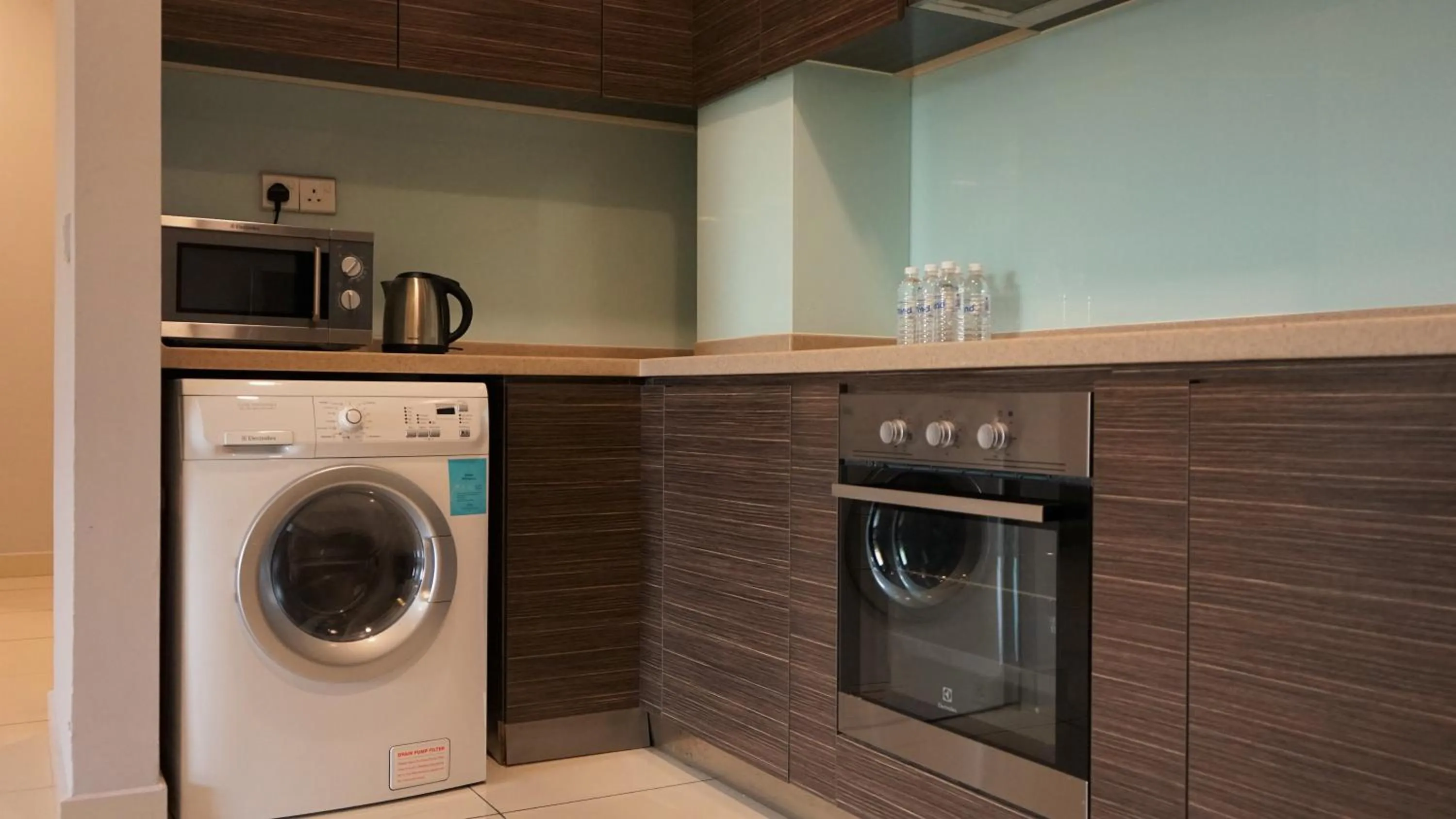 Kitchen or kitchenette in Marina Puteri Harbour Johor by Perfect Host