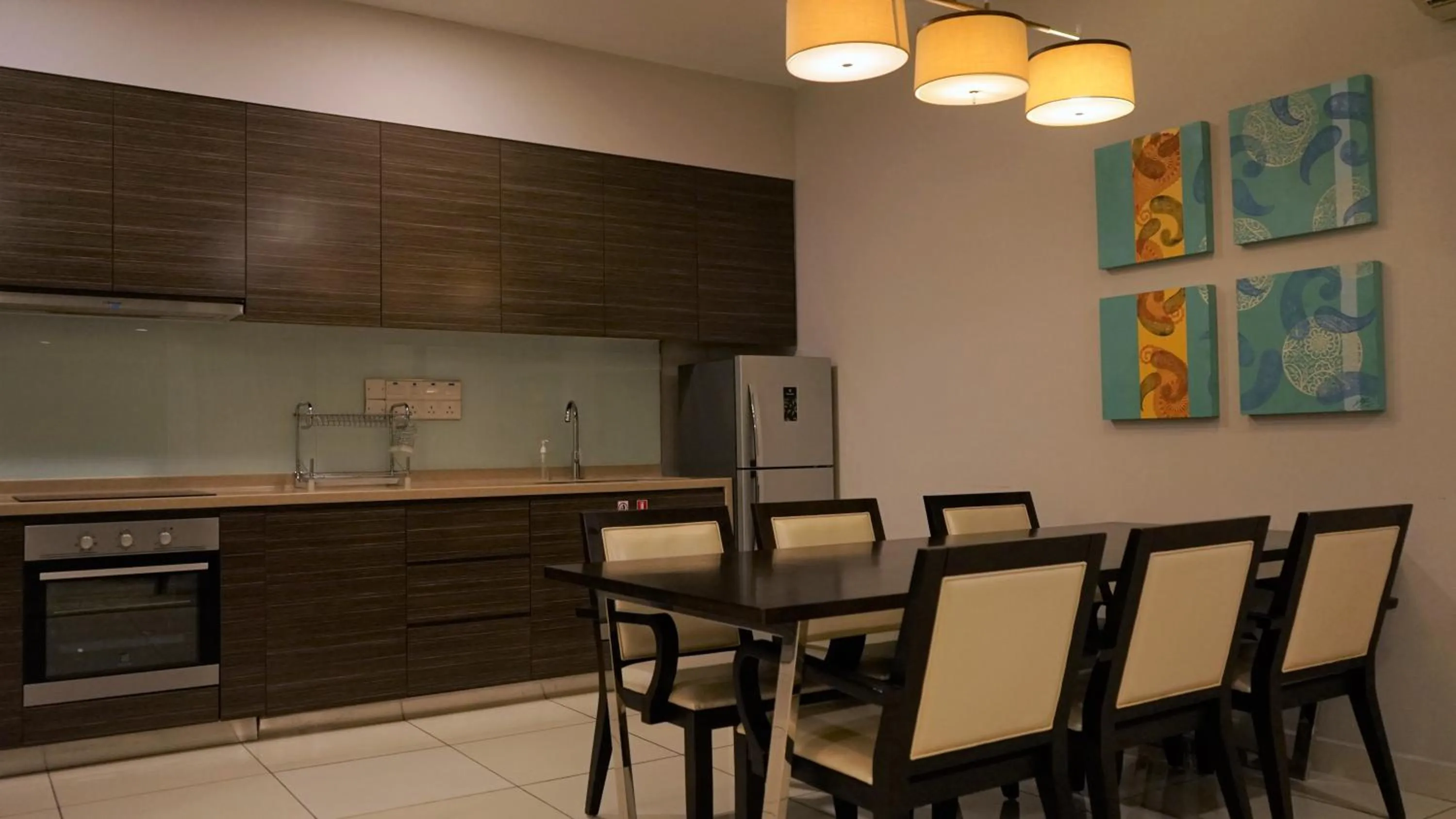 Kitchen or kitchenette in Marina Puteri Harbour Johor by Perfect Host