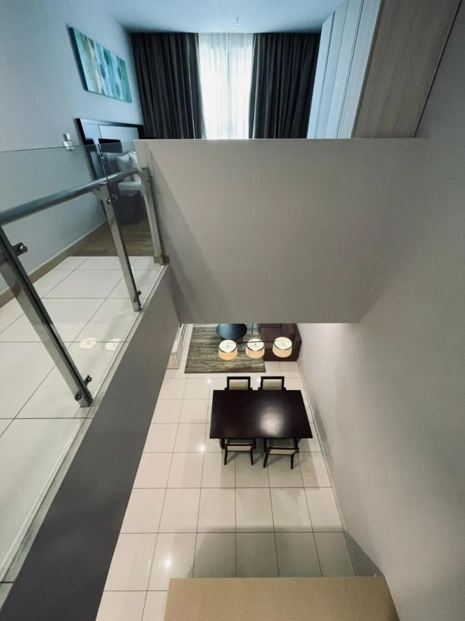 Dining area in Marina Puteri Harbour Johor by Perfect Host