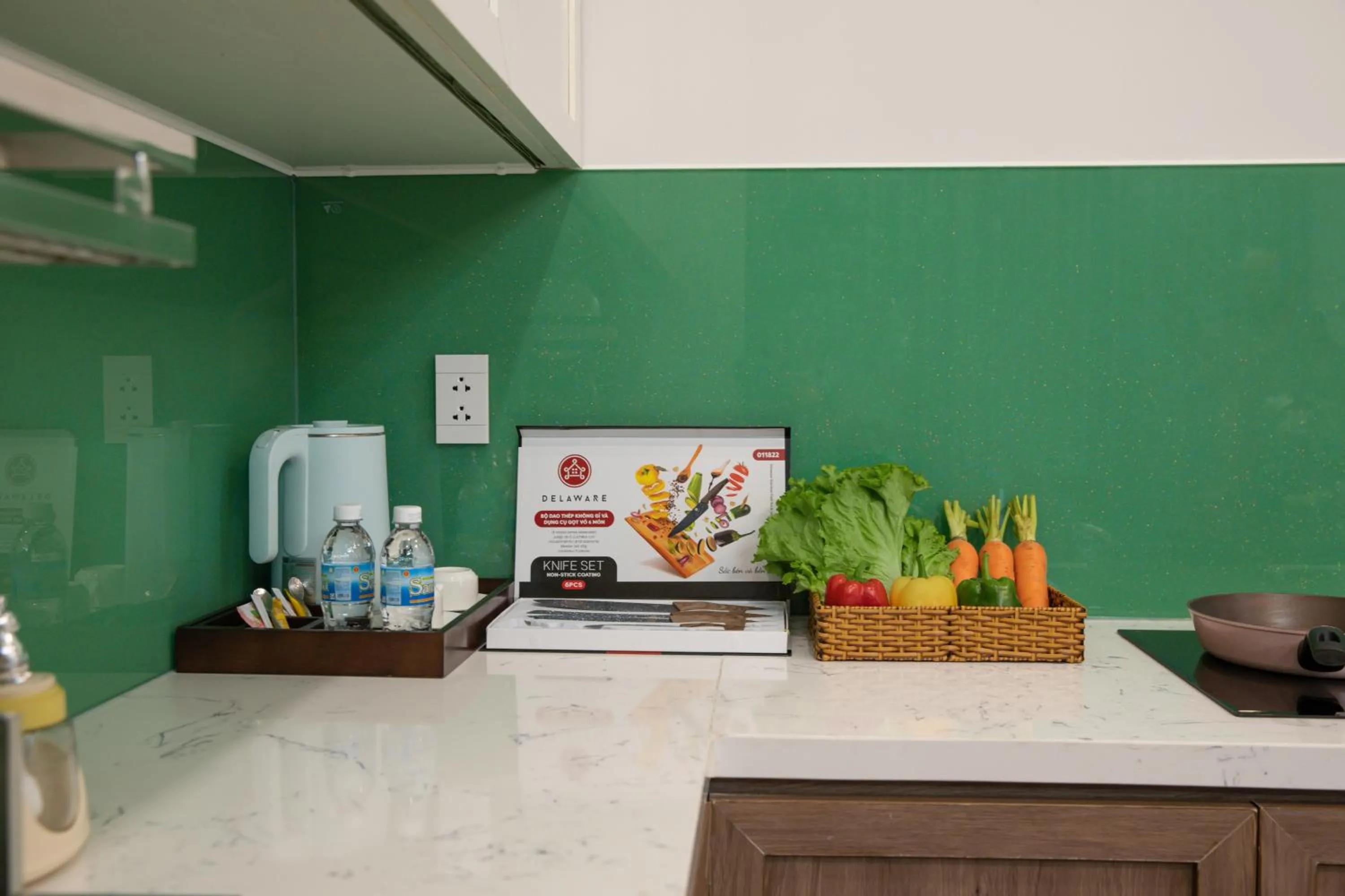 kitchen in ATP Galaxy Hotel & Apartment Danang