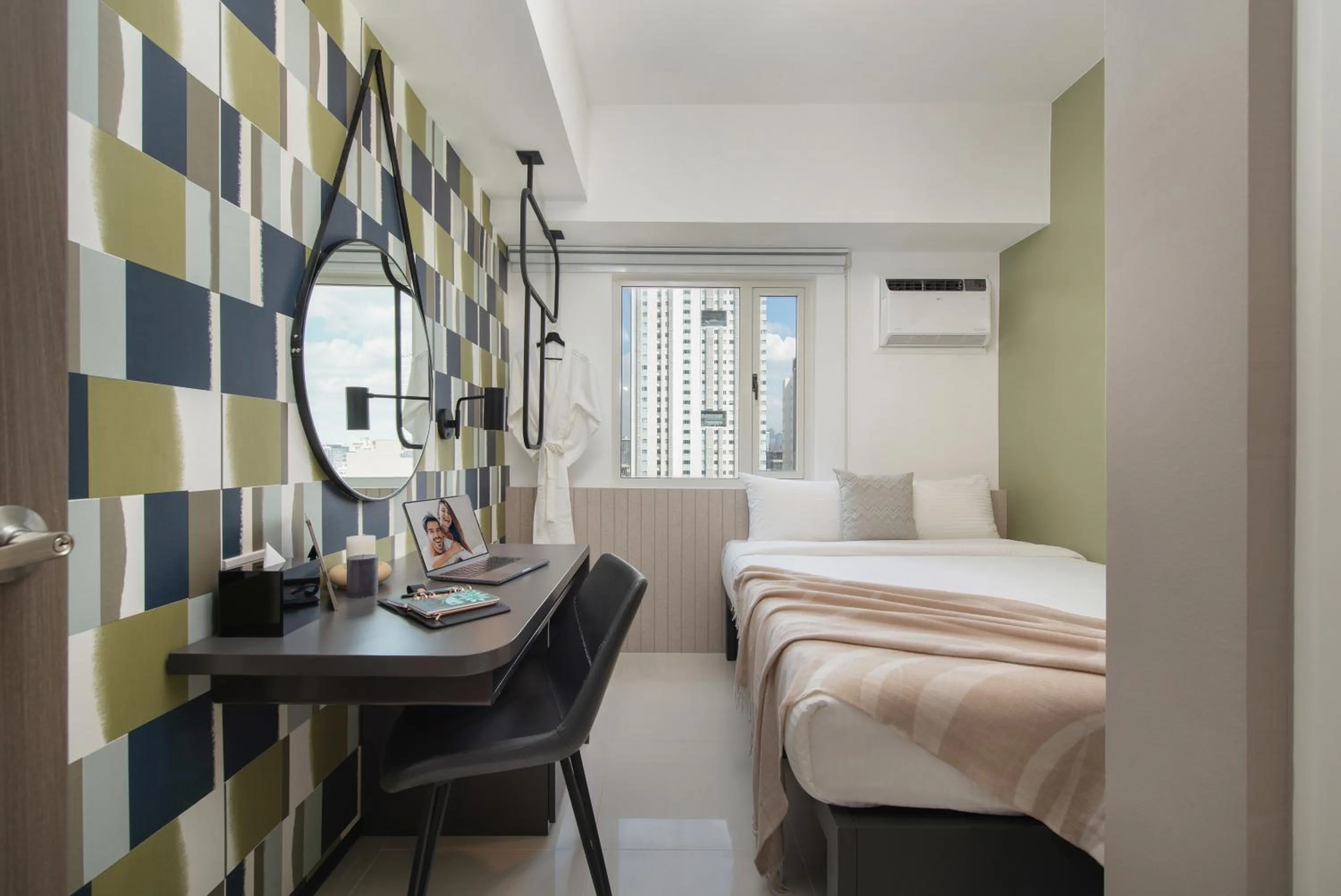 Bed in The Suites at Torre Lorenzo Malate - Managed by The Ascott Limited