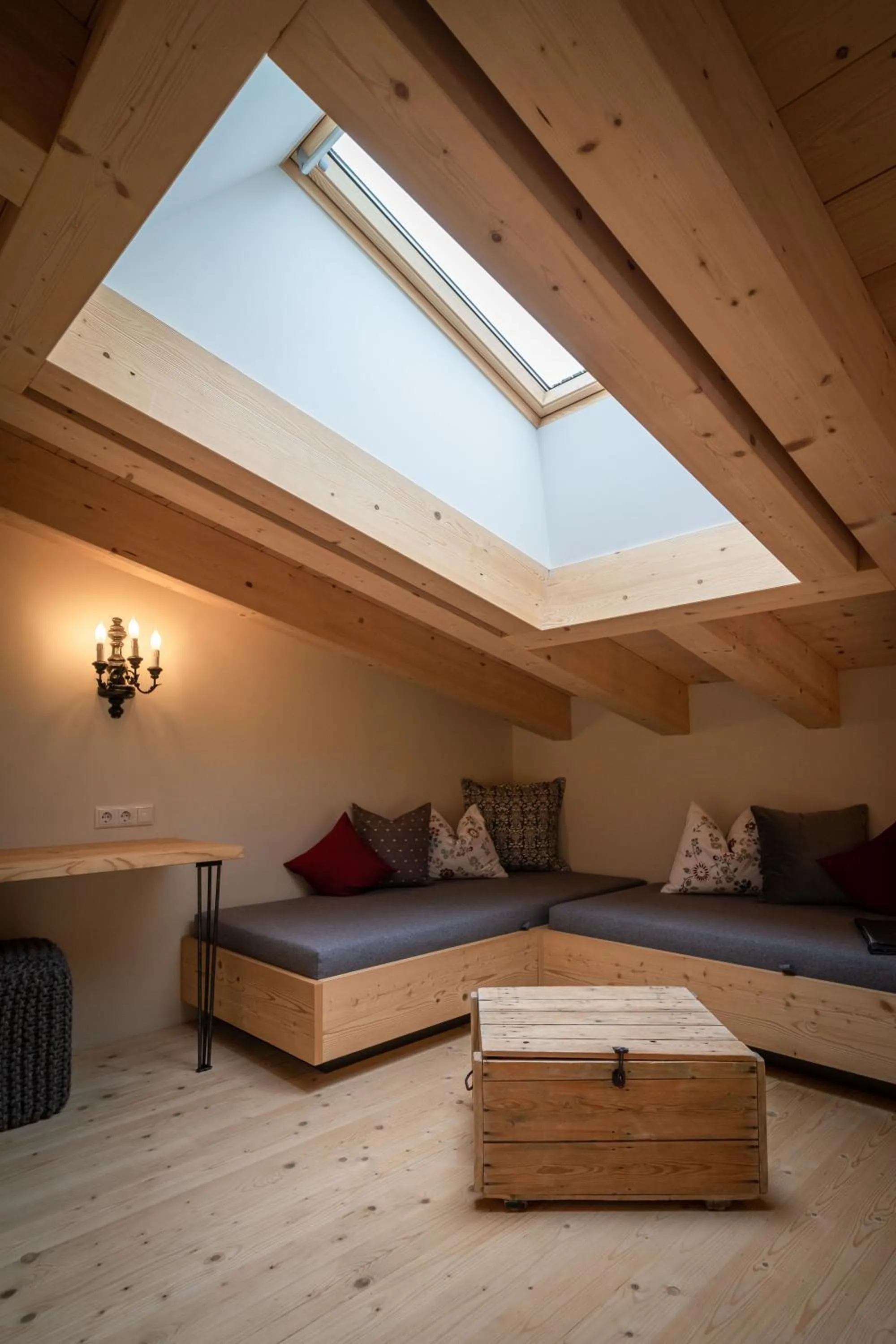 Bed in Hotel Landhaus Tirolerherz