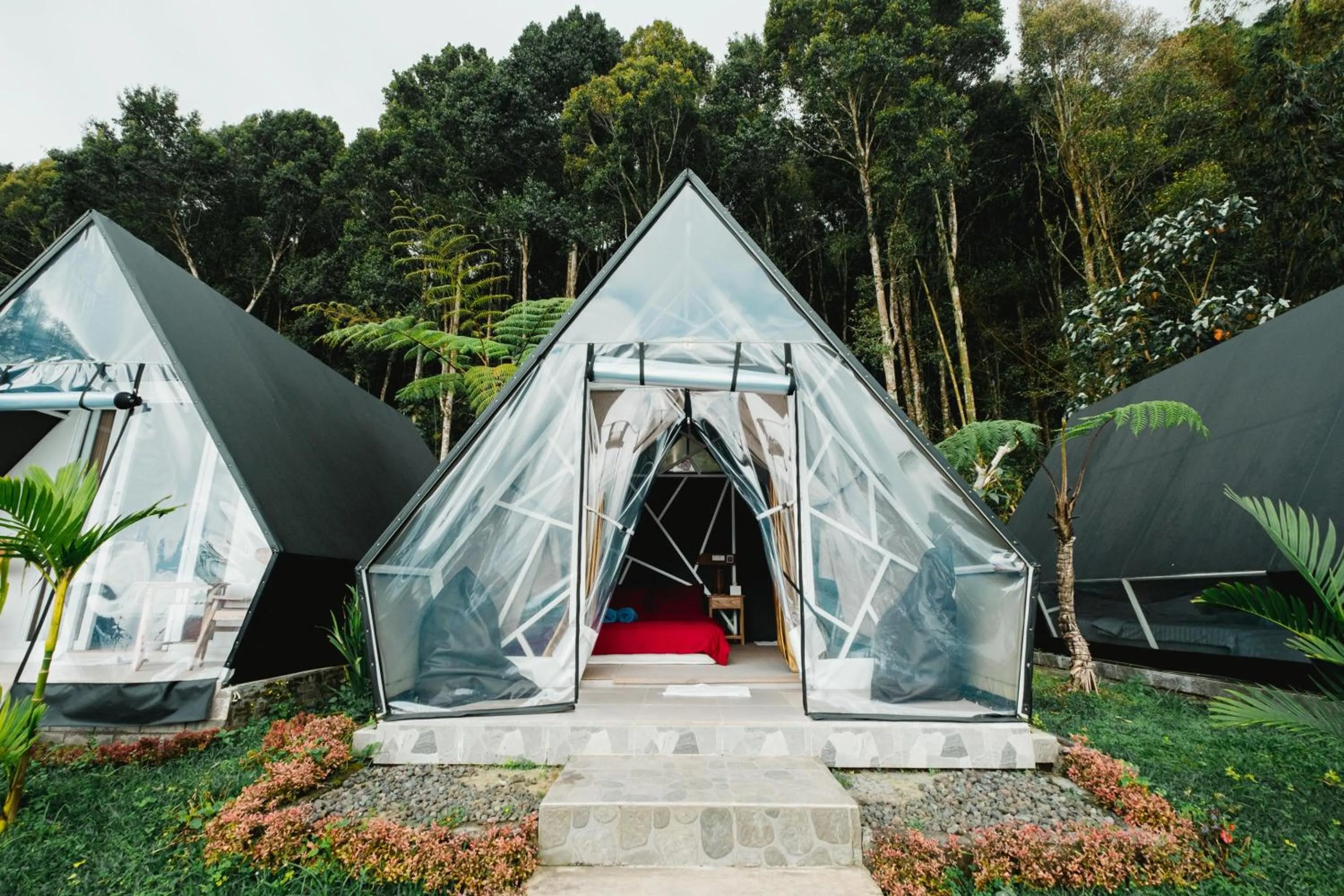 Property building in Popitan Garden Campground & Glamping Bedugul