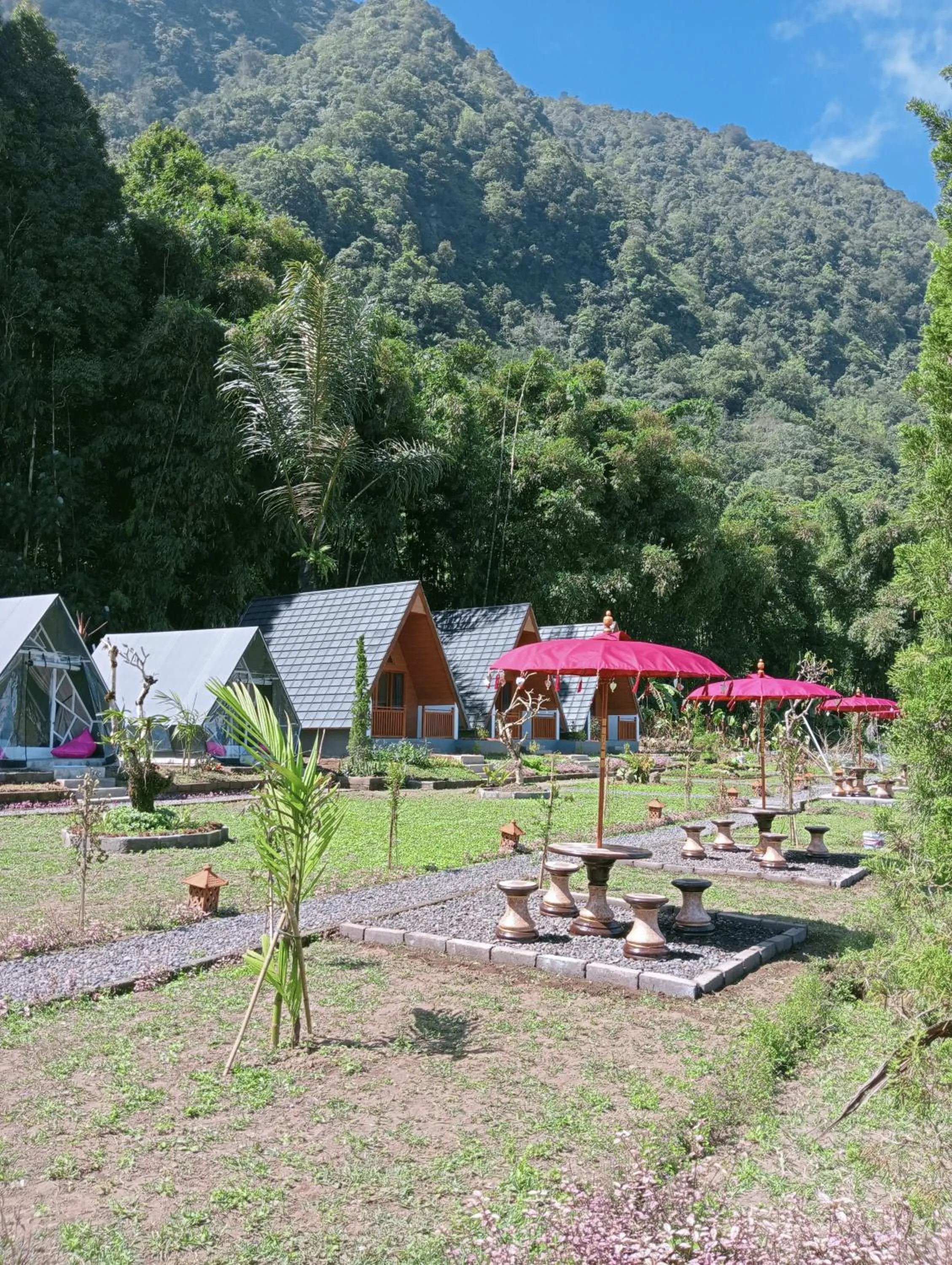 Property building in Popitan Garden Campground & Glamping Bedugul