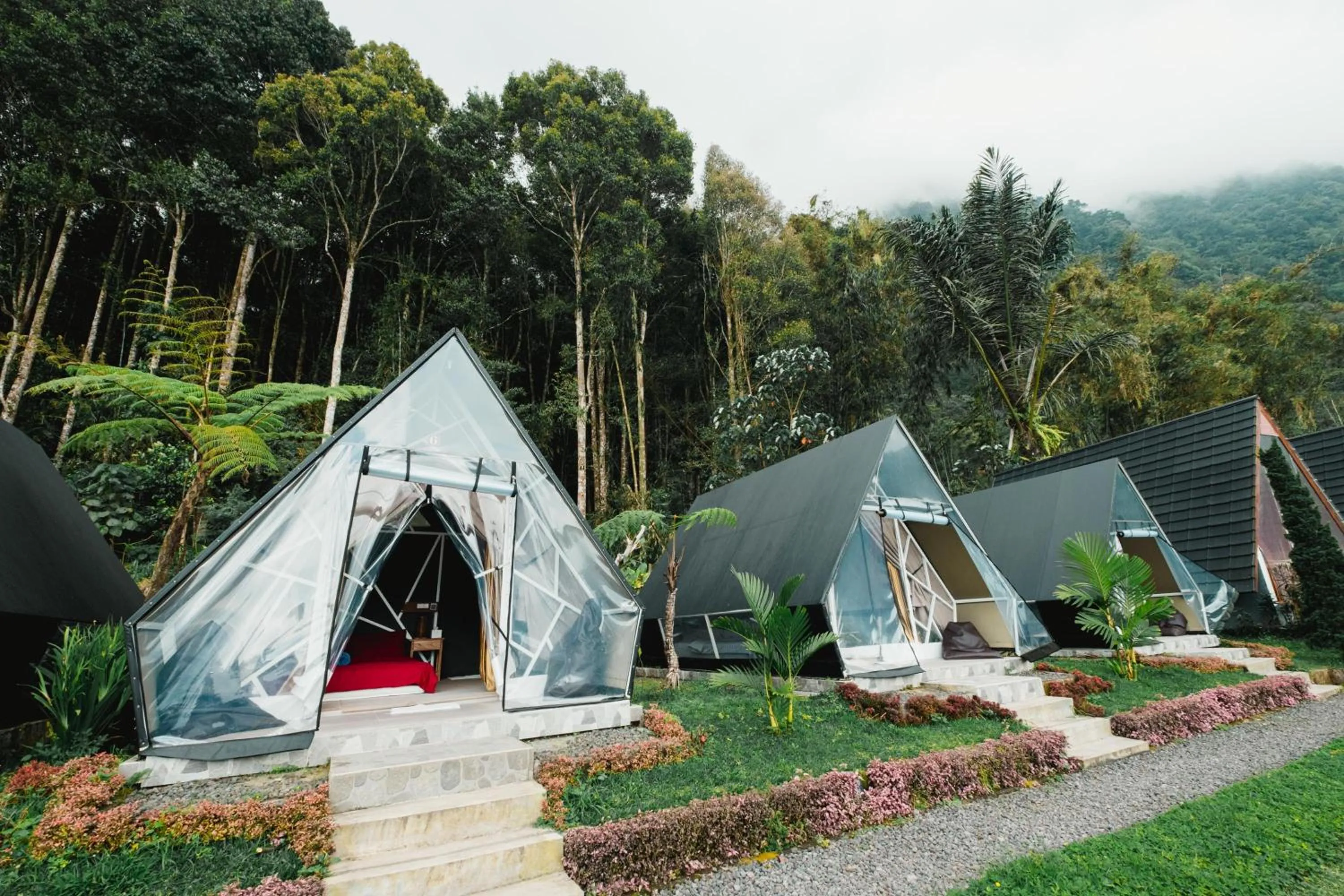Property building in Popitan Garden Campground & Glamping Bedugul