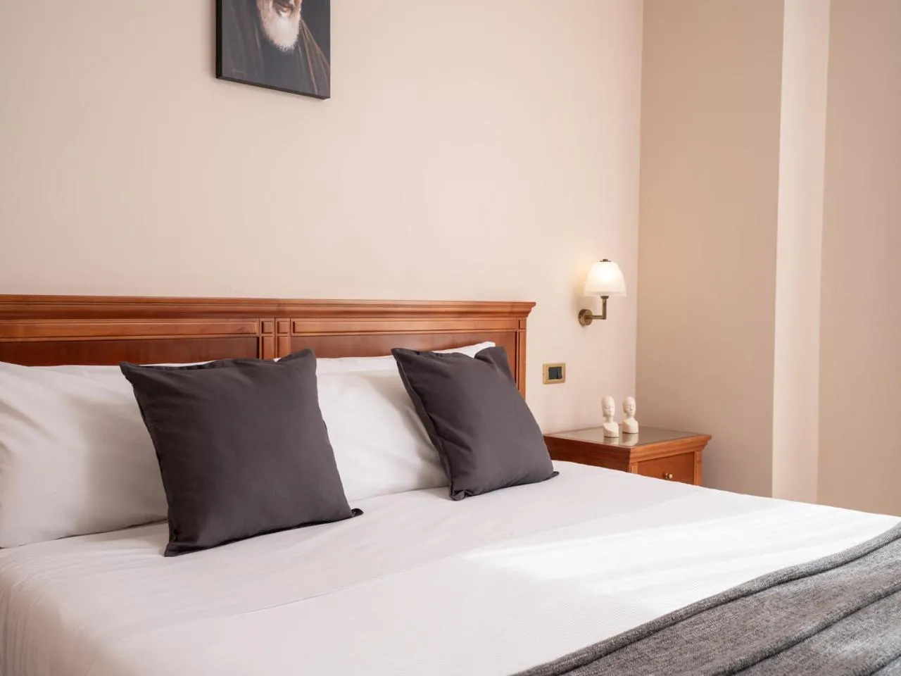 Bed in Hotel SAN PIO