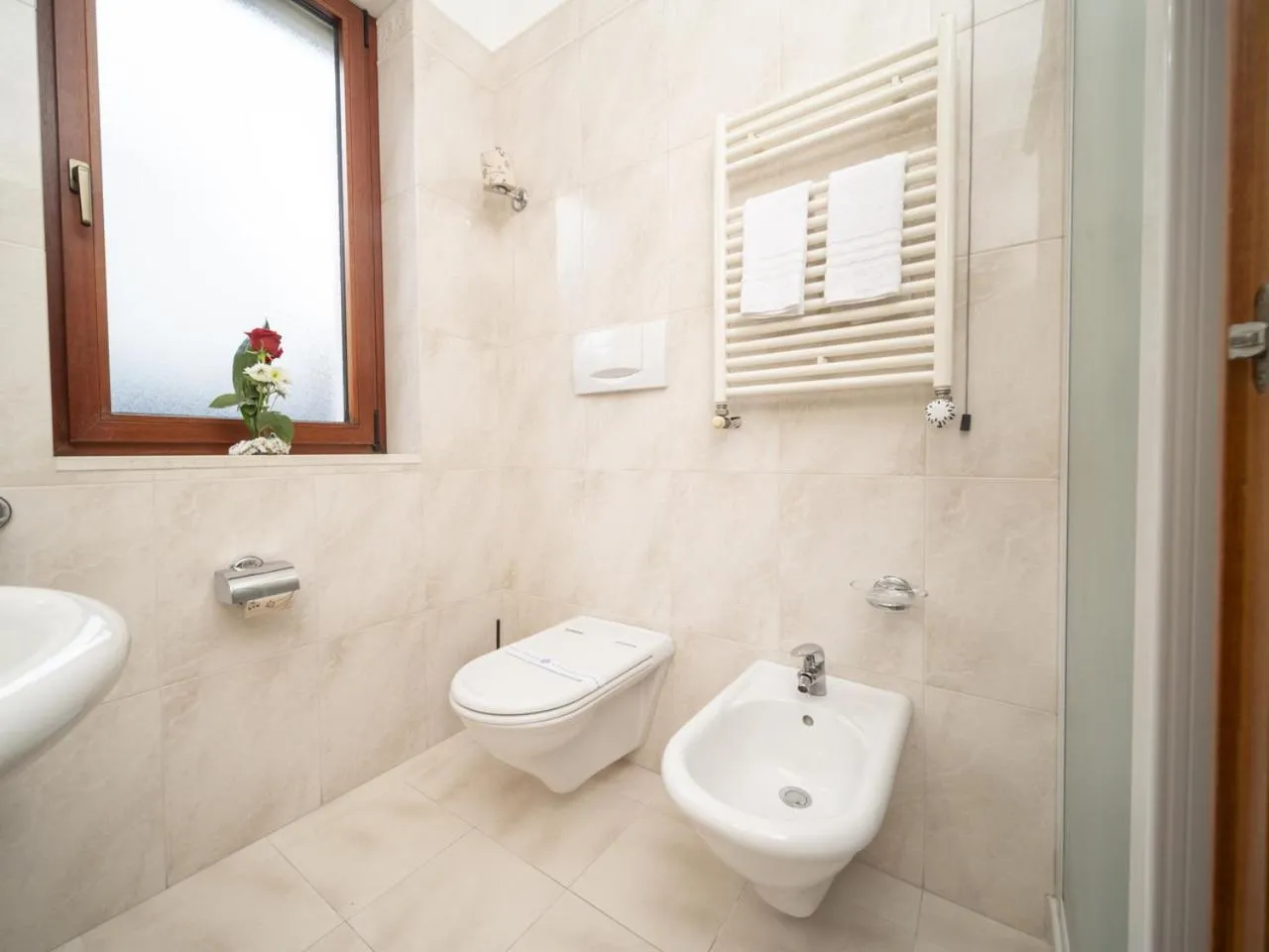 Toilet in Hotel SAN PIO