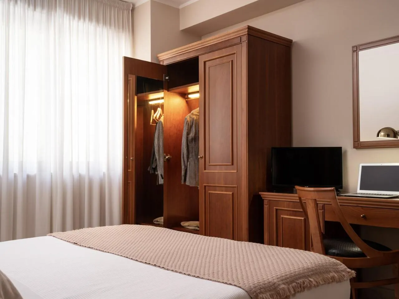 Bed in Hotel SAN PIO