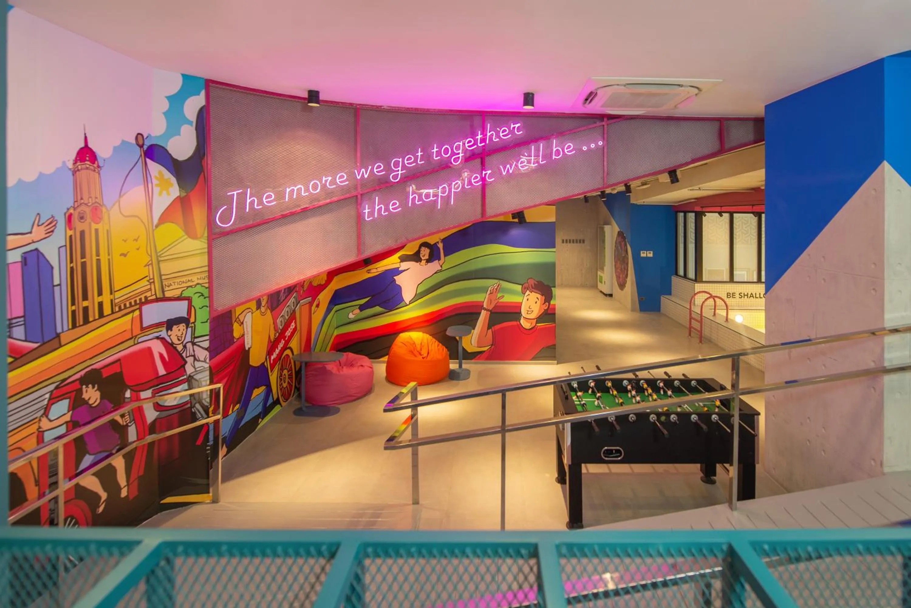 Game Room in lyf Malate Manila managed by The Ascott Limited