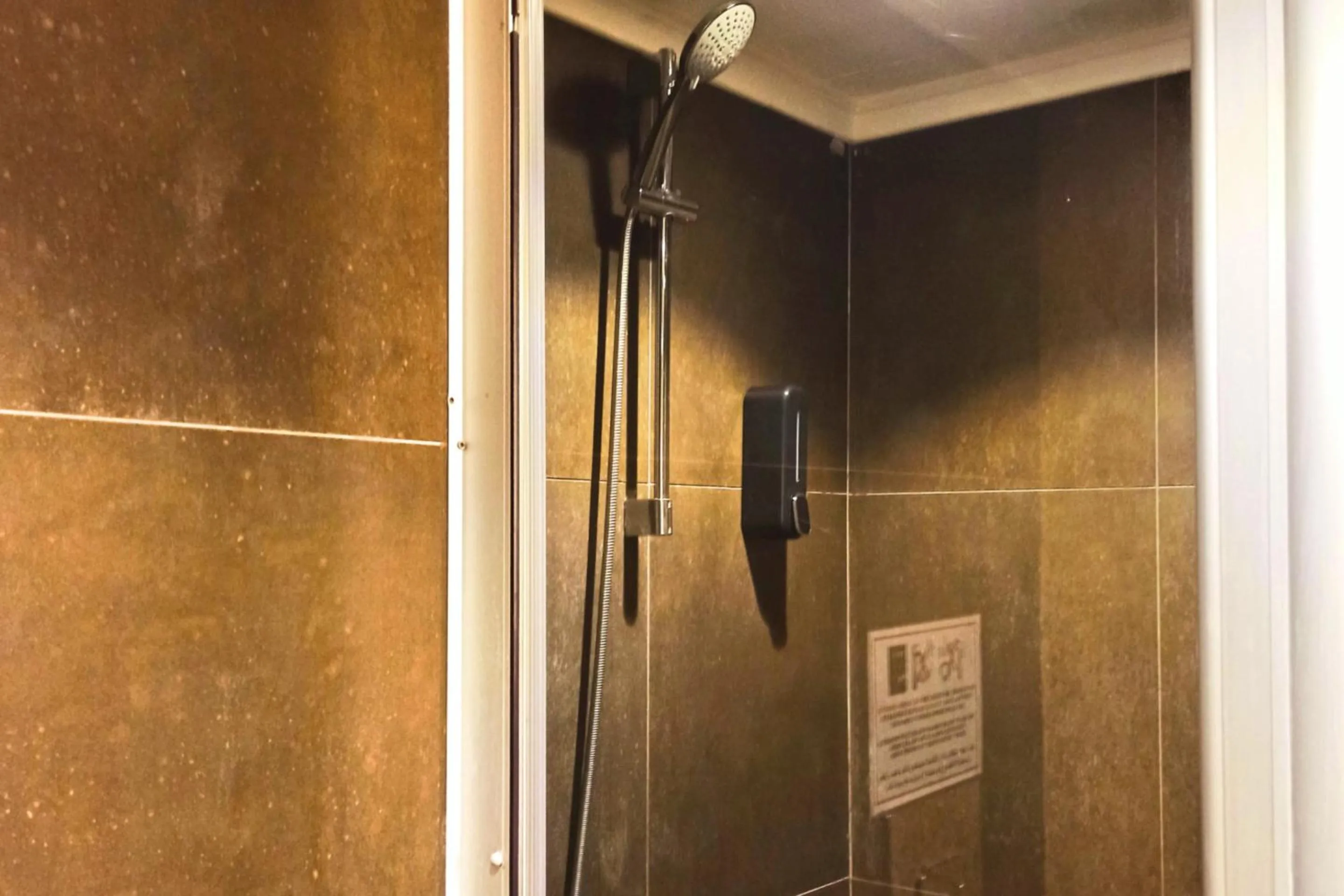 Shower in BC Residence Pangaldi