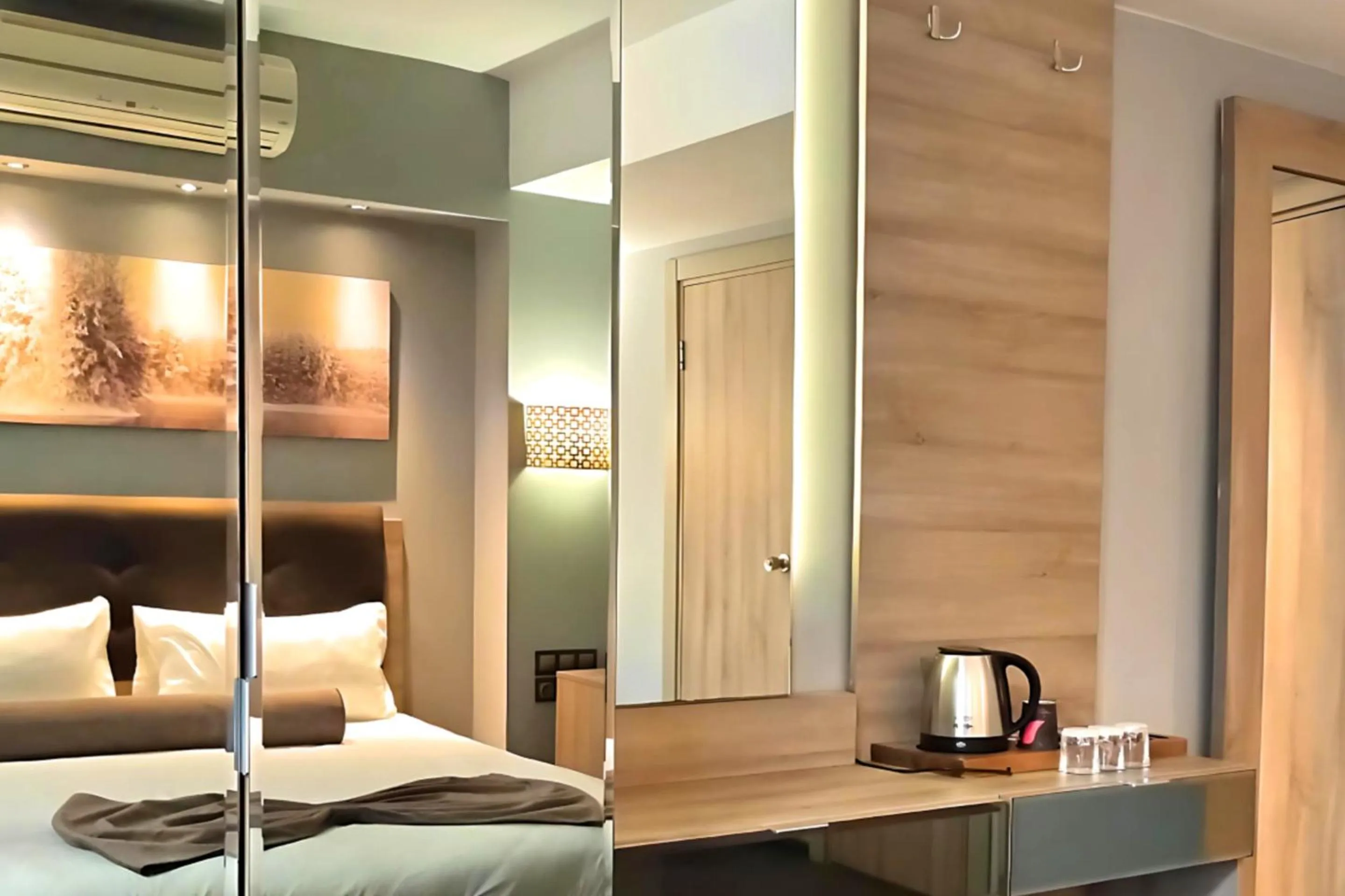 Coffee/tea facilities in BC Residence Pangaldi