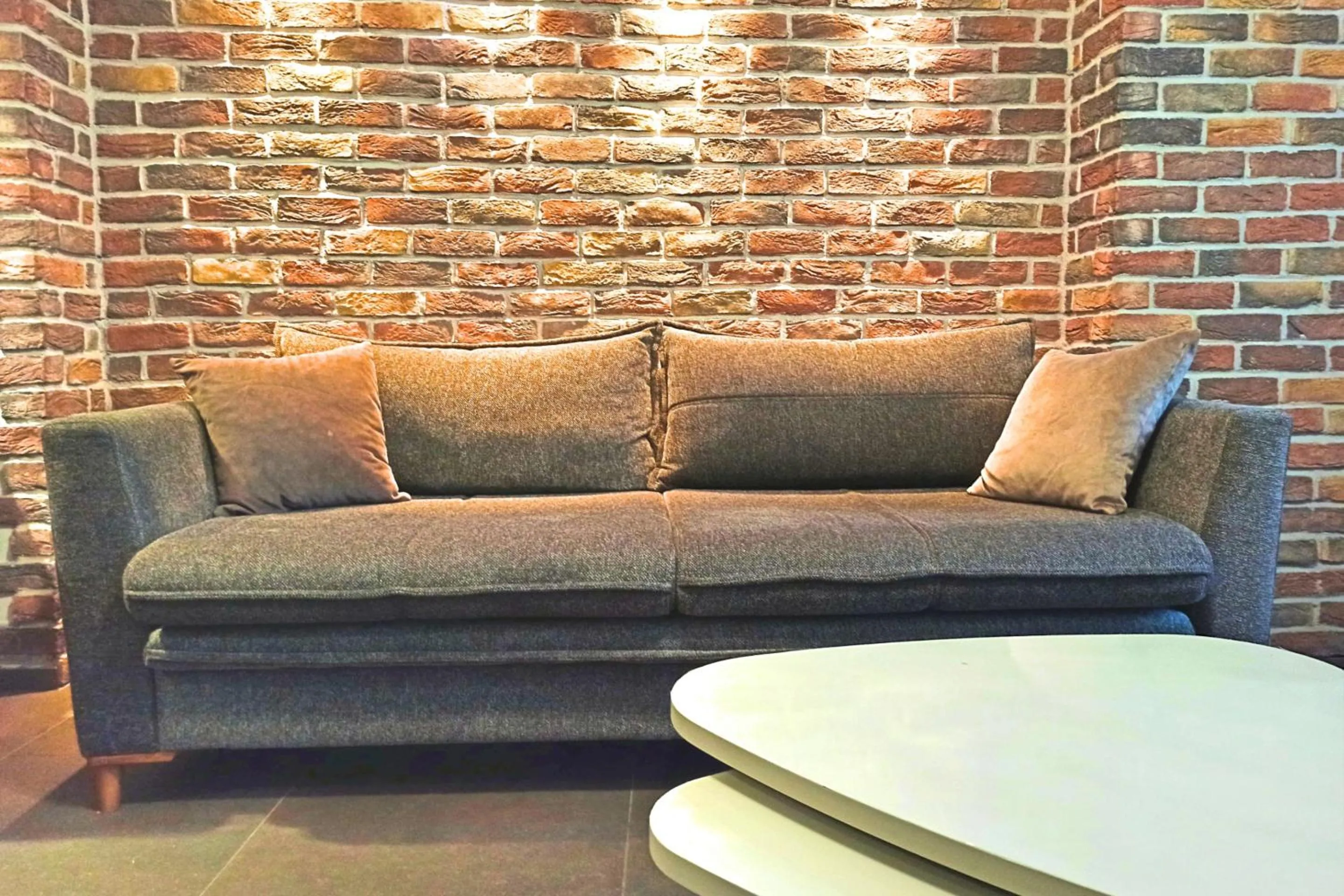 Seating area in BC Residence Pangaldi