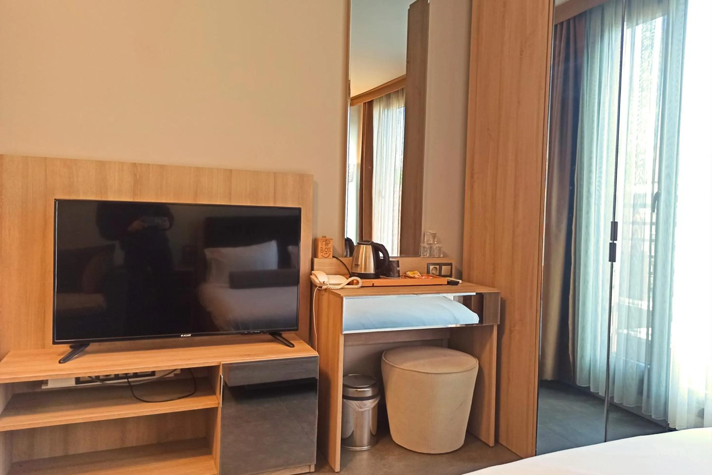 TV and multimedia in BC Residence Pangaldi