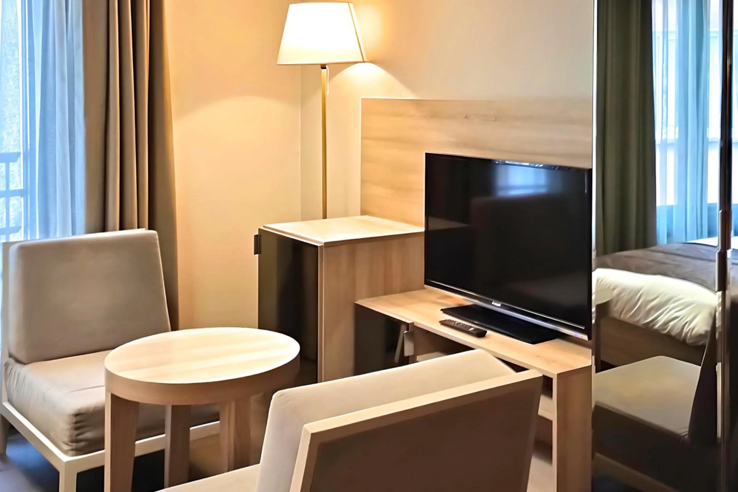 TV and multimedia in BC Residence Pangaldi