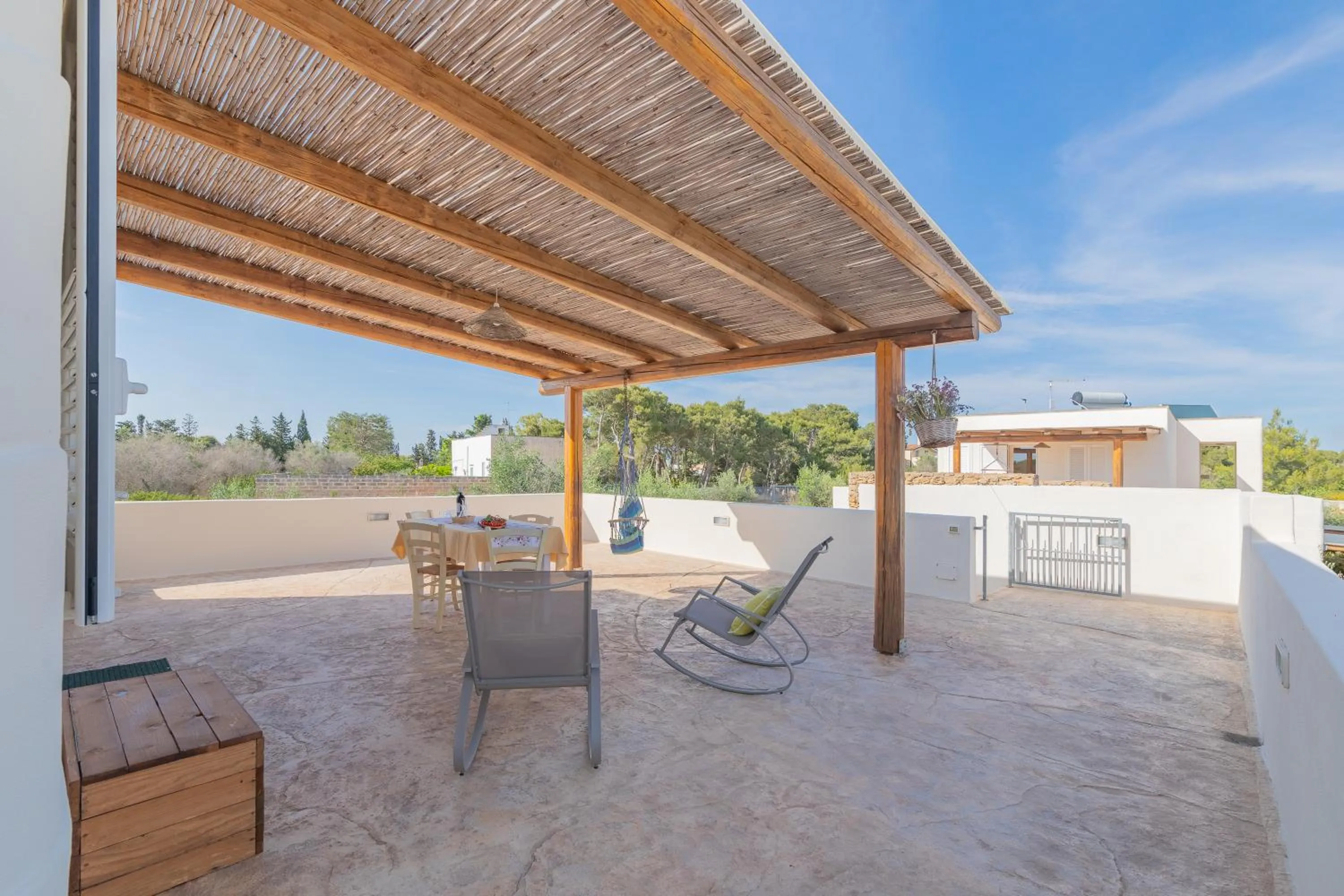 Patio in Cava Li Santi Residence