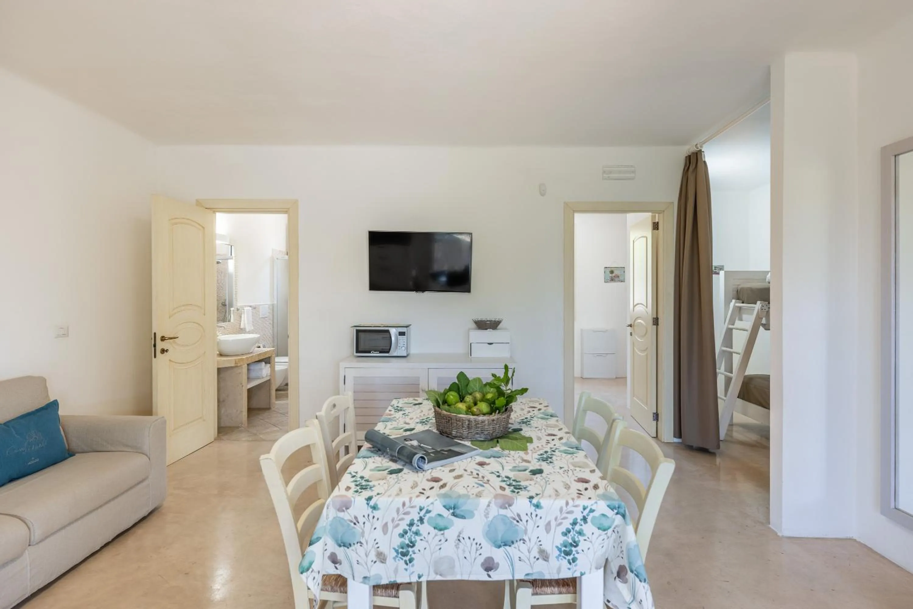 Kitchen or kitchenette, Bed in Cava Li Santi Residence a Santa Caterina