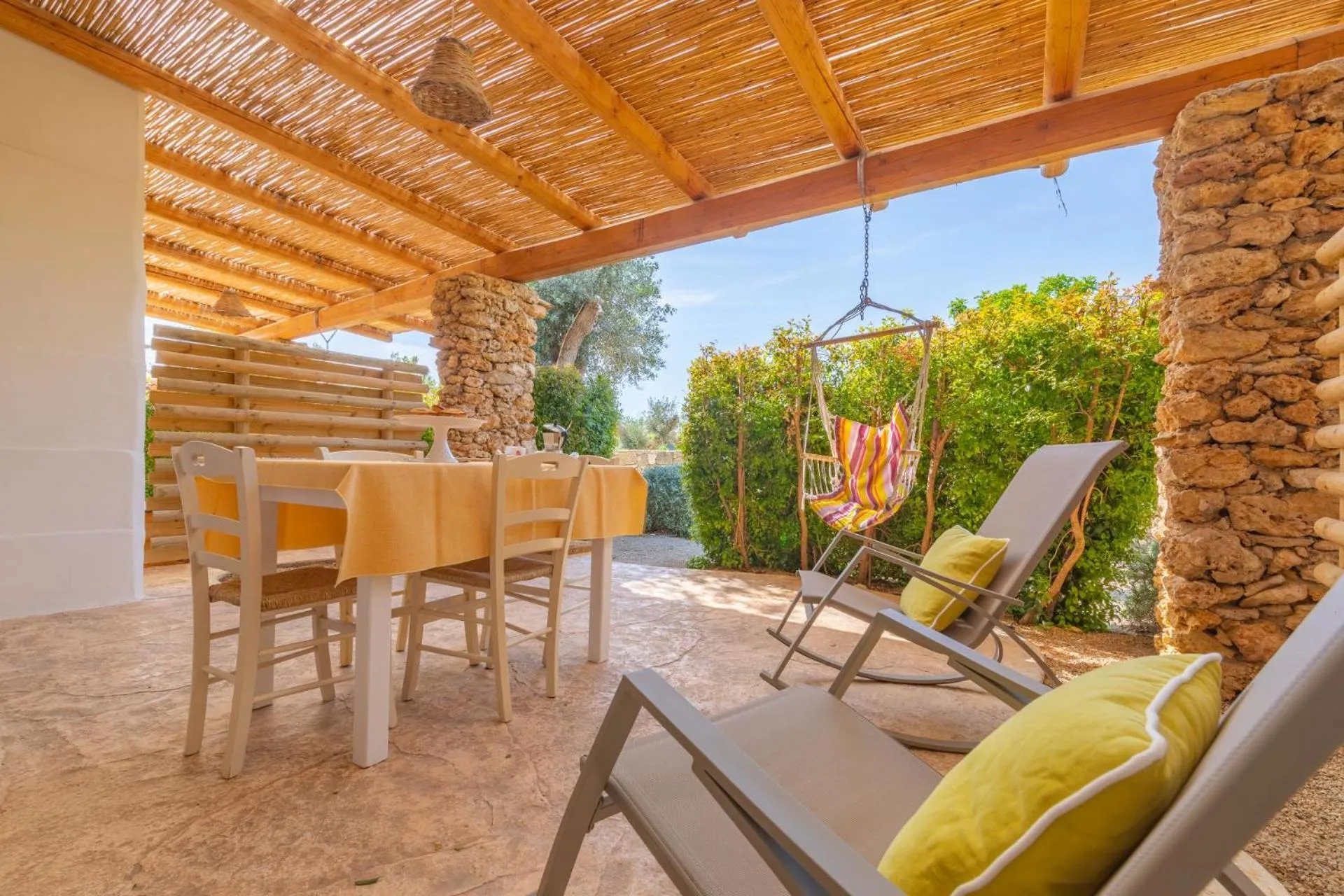 Patio in Cava Li Santi Residence