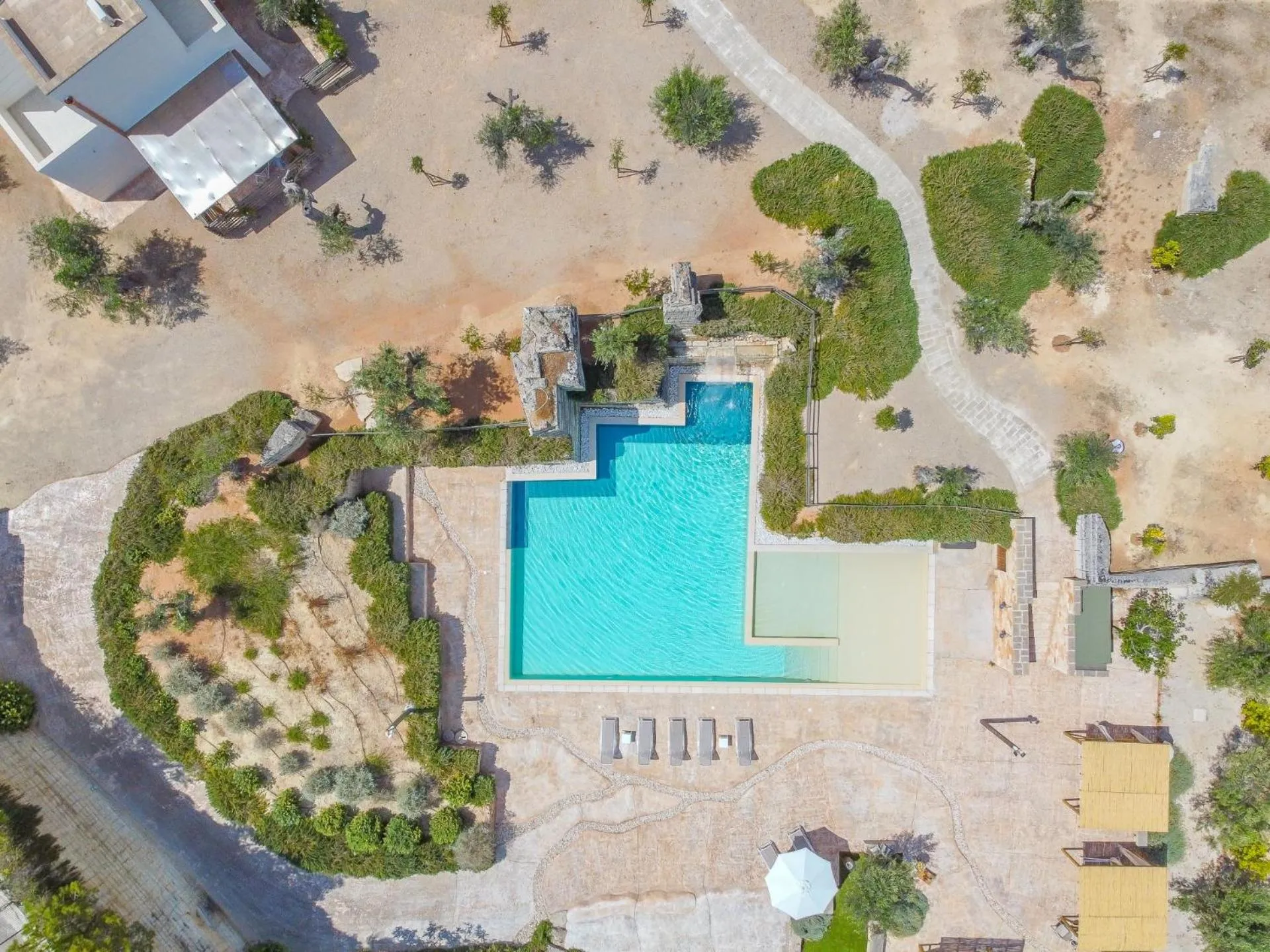 Bird's eye view in Cava Li Santi Residence