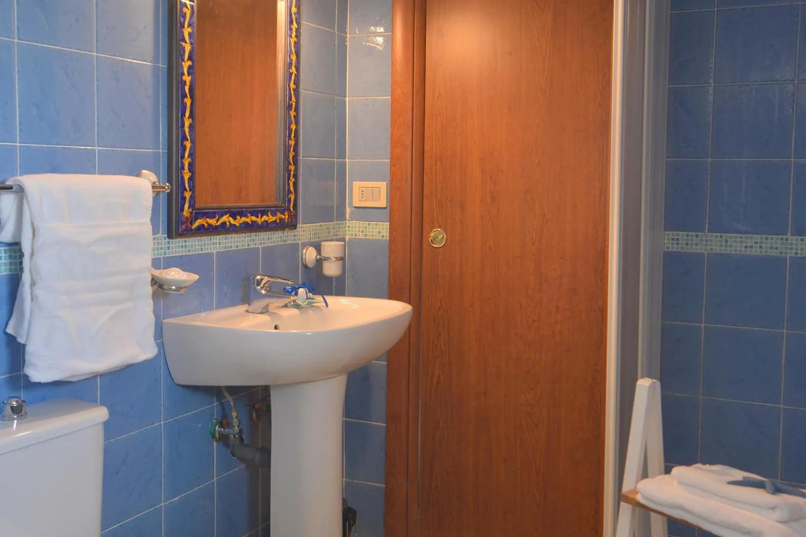 Bathroom in Hotel La Caravella