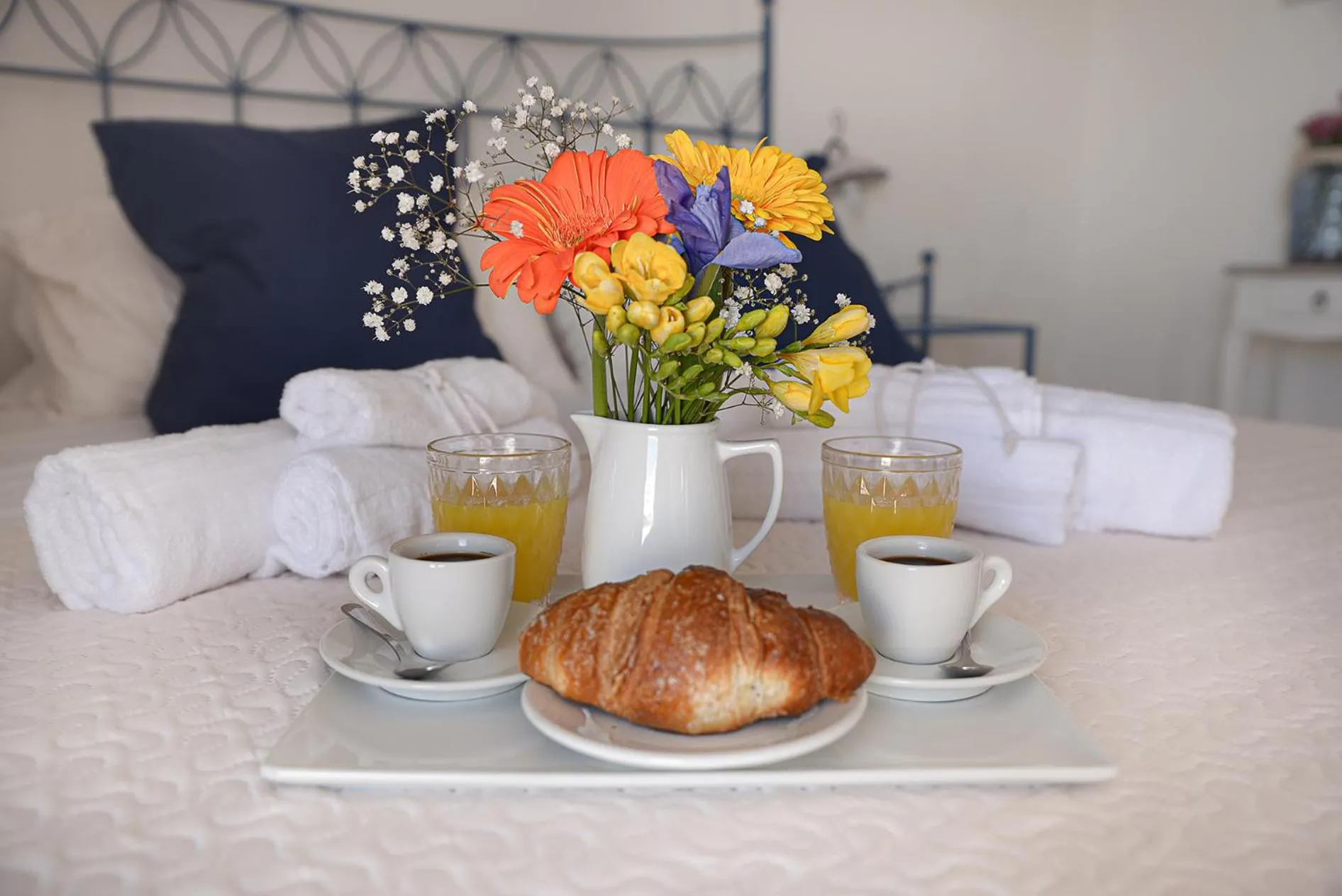Bedroom, Bed in Hotel La Caravella