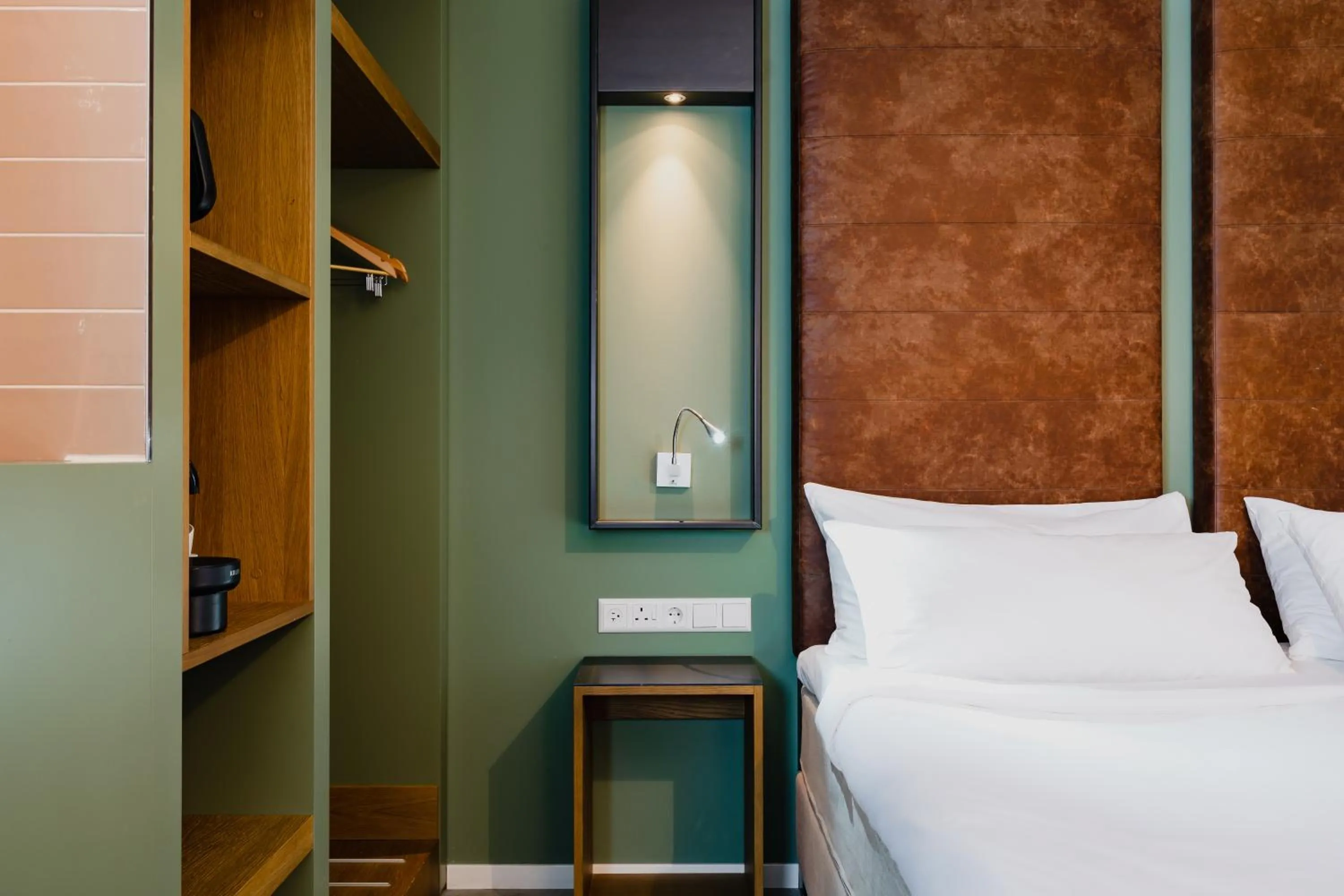 Bed in Hotel De Hallen