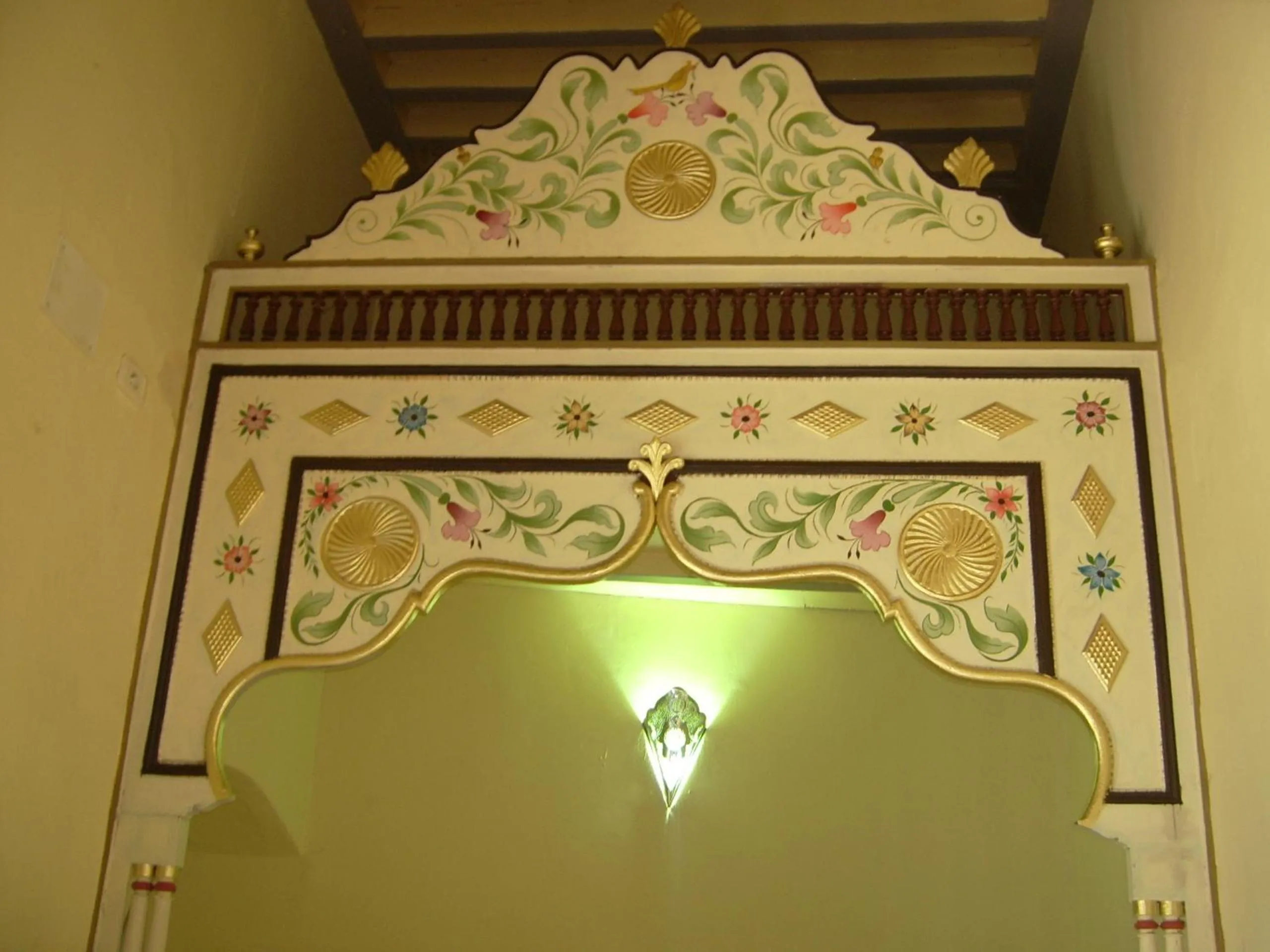 Decorative detail in Dar Baaziz