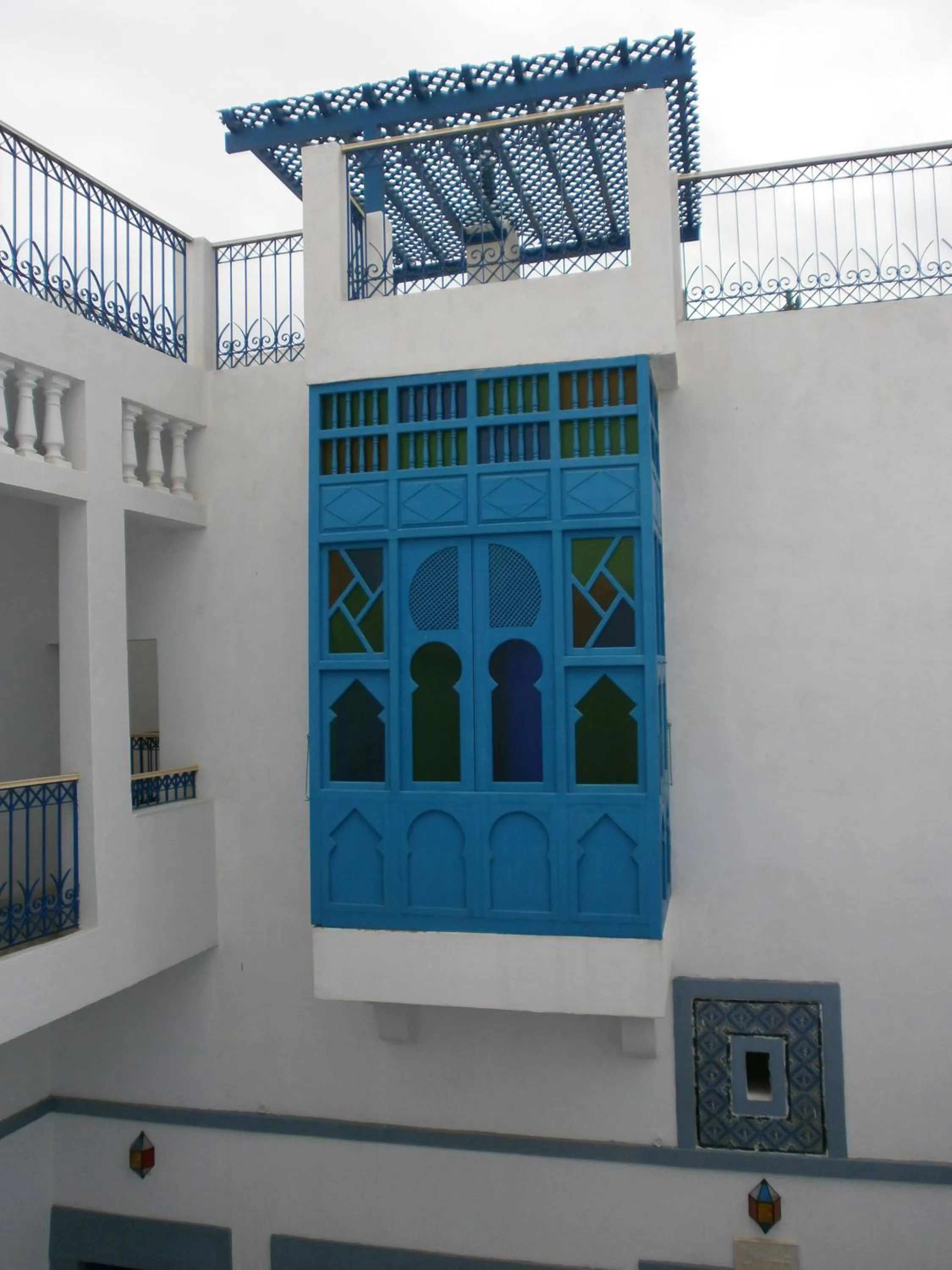 Decorative detail in Dar Baaziz