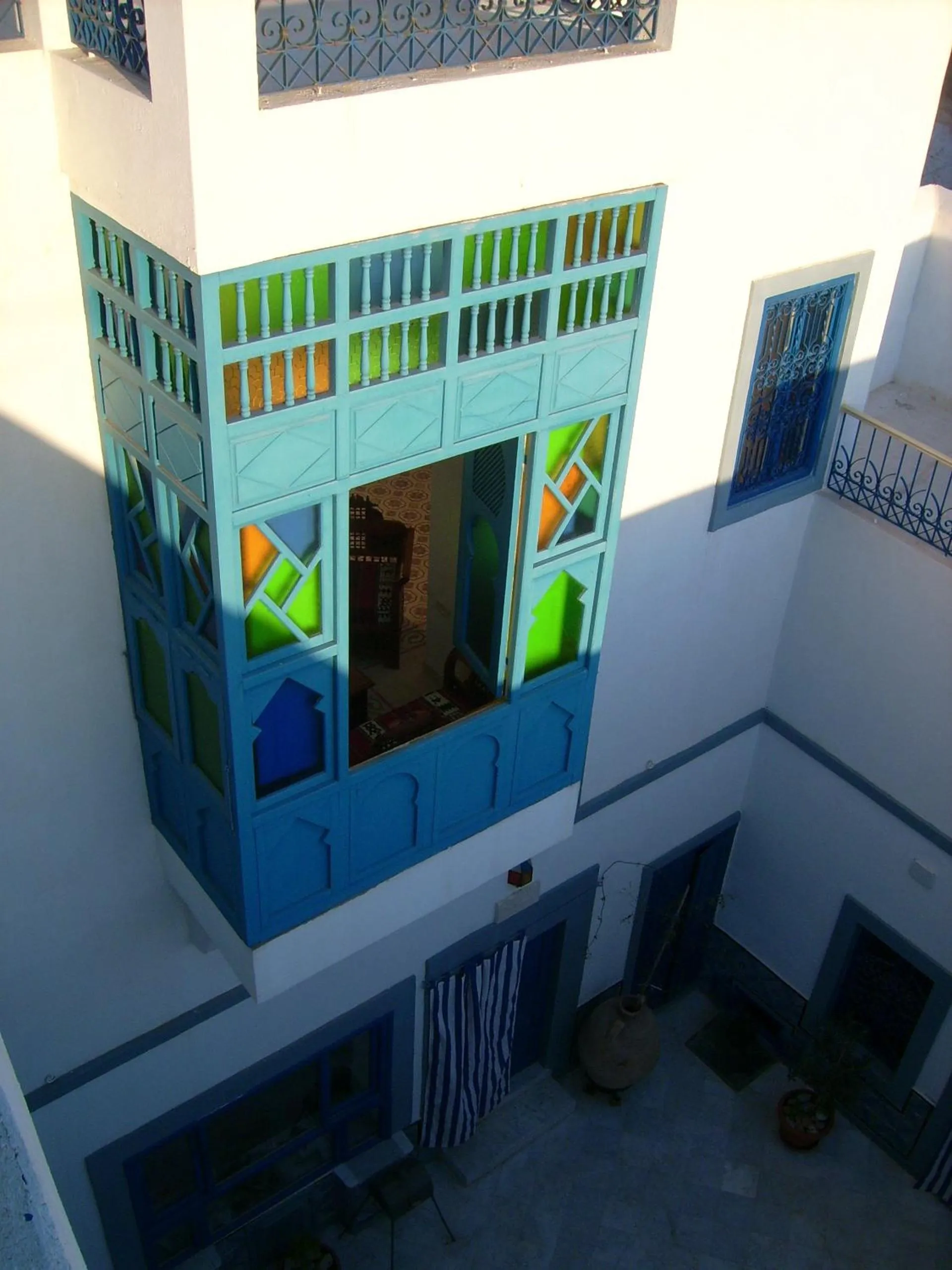 Decorative detail in Dar Baaziz